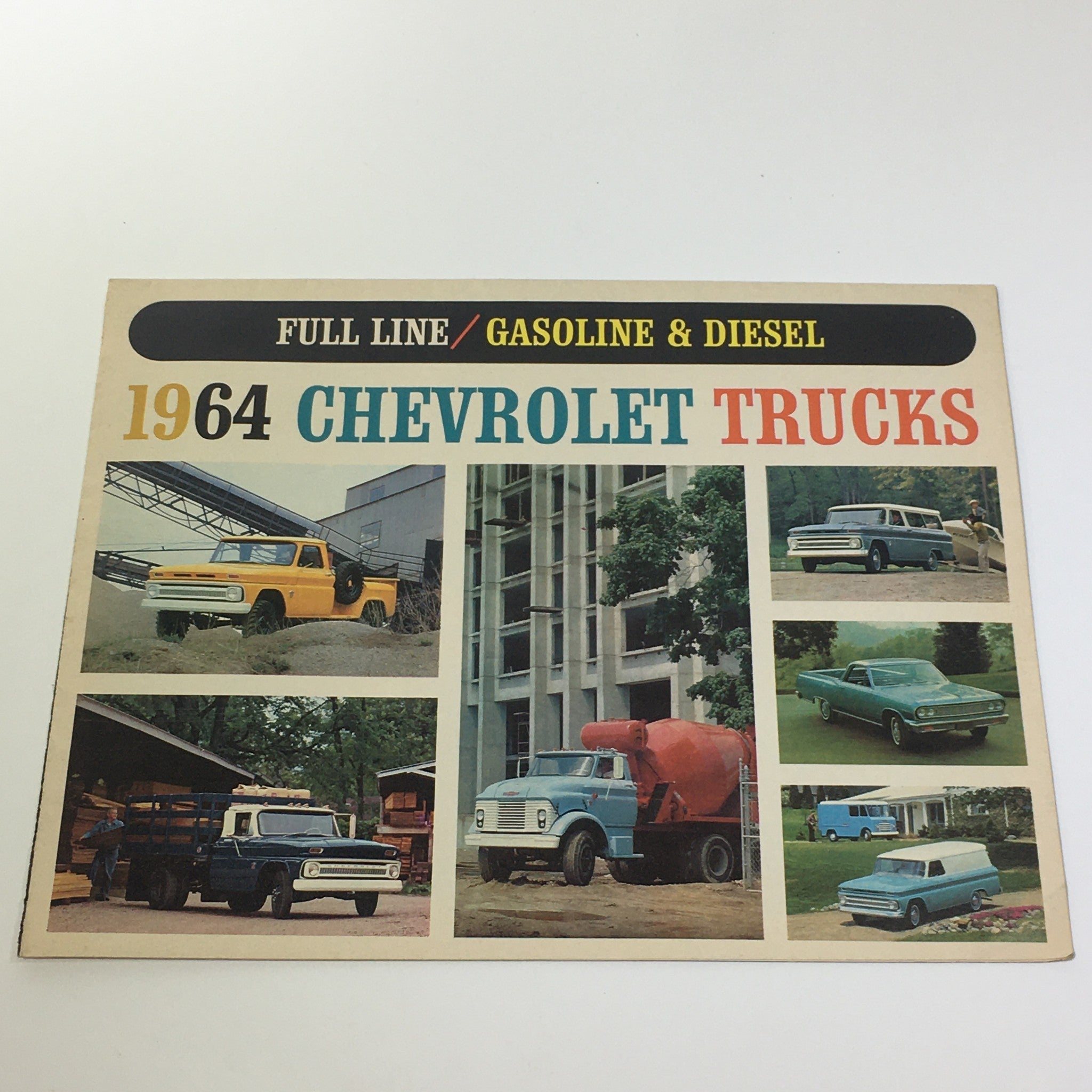 1964 Chevrolet Trucks Fleetside Pickup Delivery Van Tilt Cab & Chassis Catalog