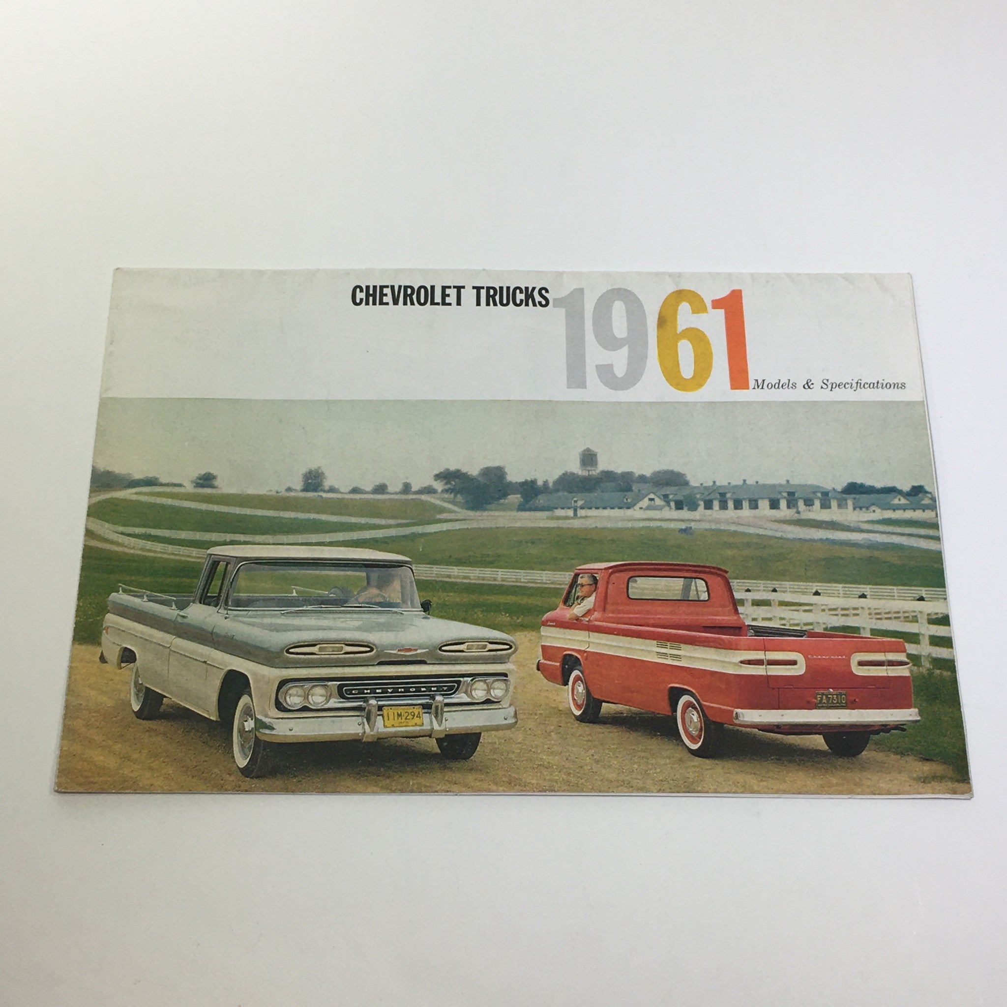 1961 Chevrolet Trucks Light-Duty & Step-Vans Corvair 95 Series Catalog Brochure