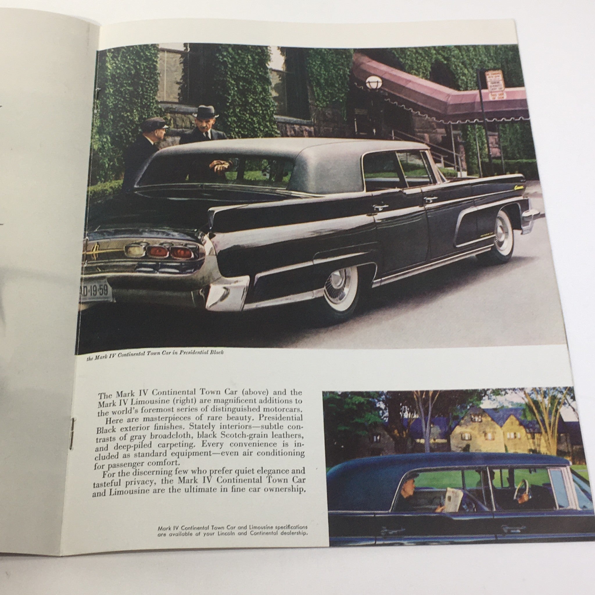 1959 Lincoln The Mark IV Continental Turbo-Drive Transmission Catalog Brochure