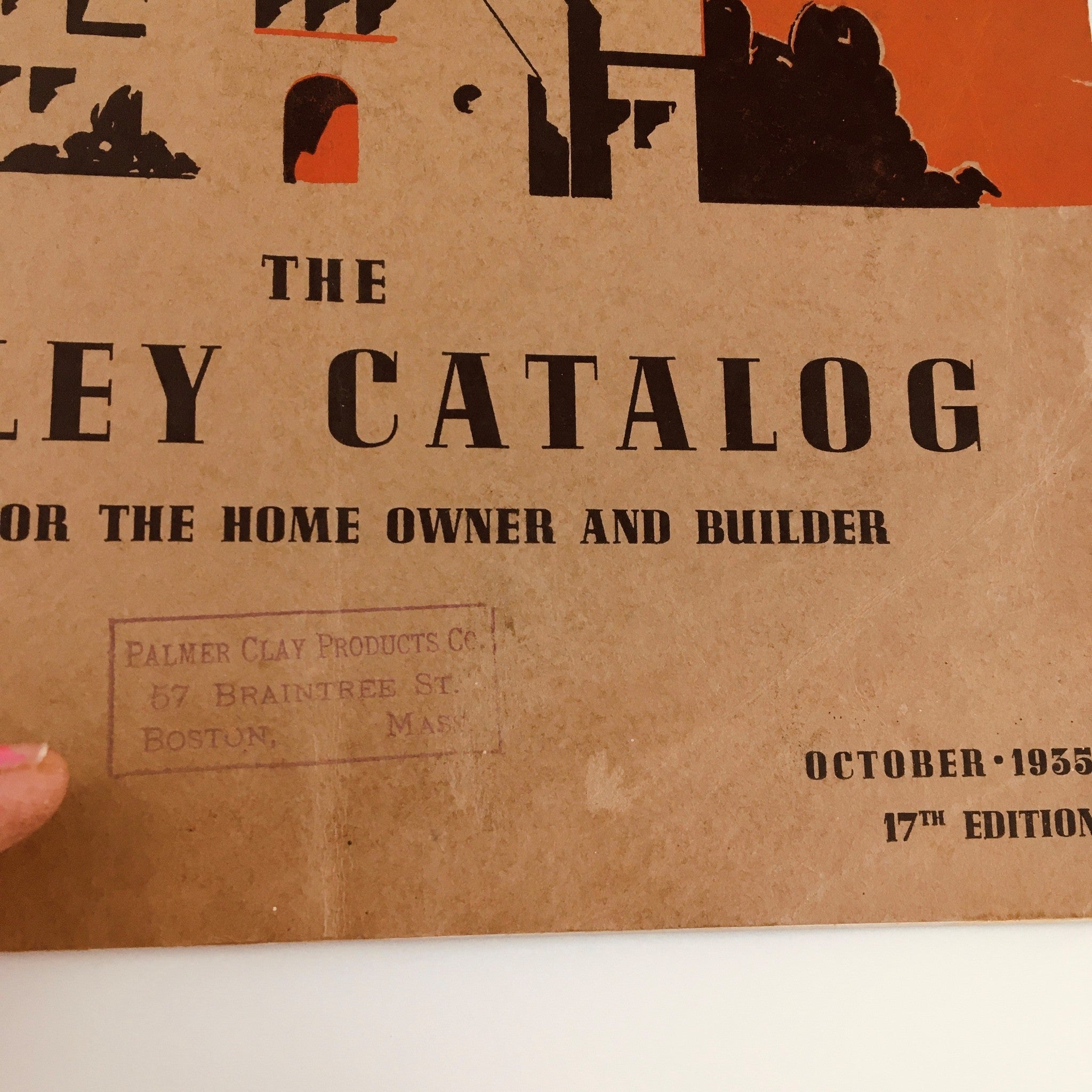 VTG The Donley Catalog October 1935 17th Edition The Home Owner and Builder