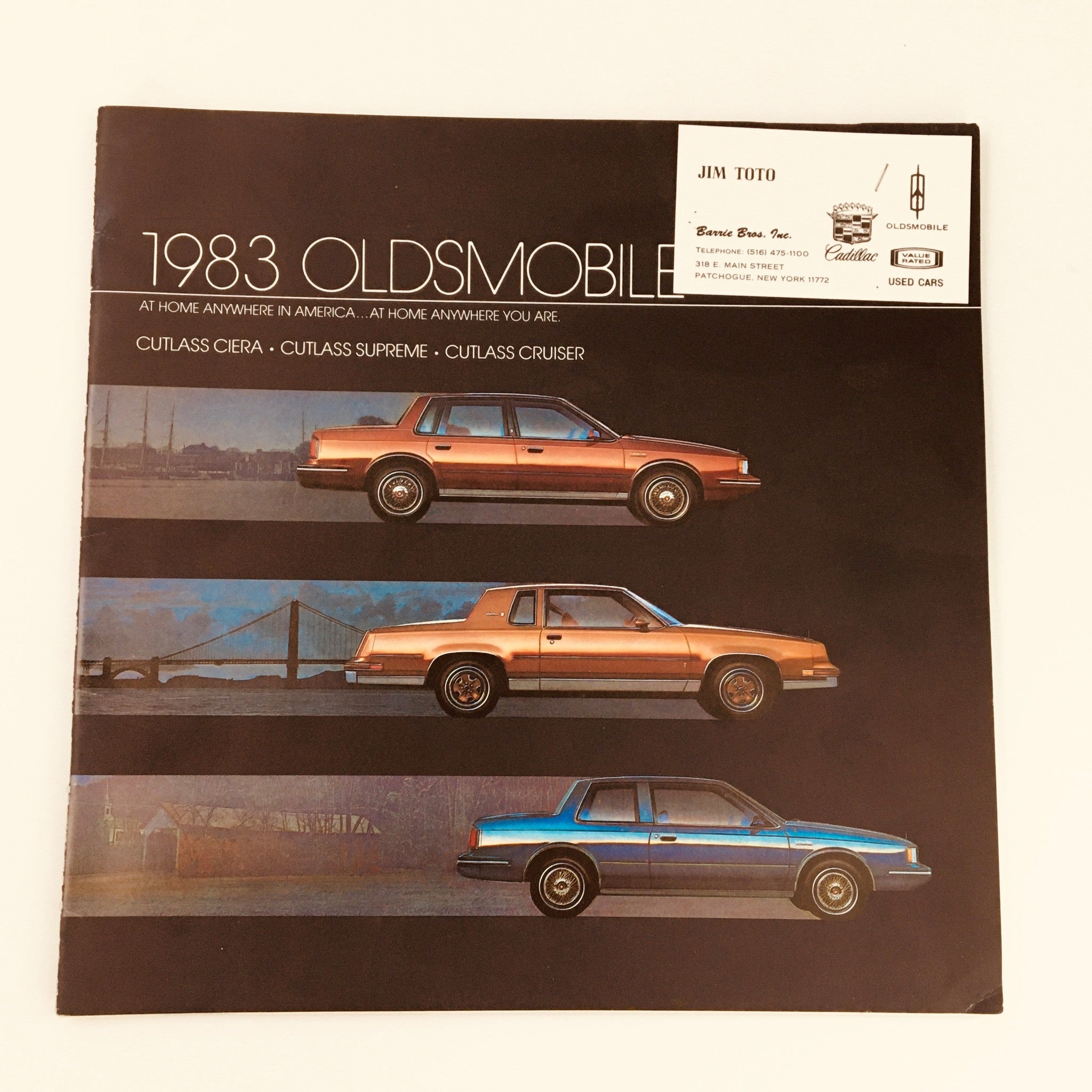 1983 Oldsmobile Cutlass Ciera, Supreme & Cruiser Feature Car Brochure Catalog