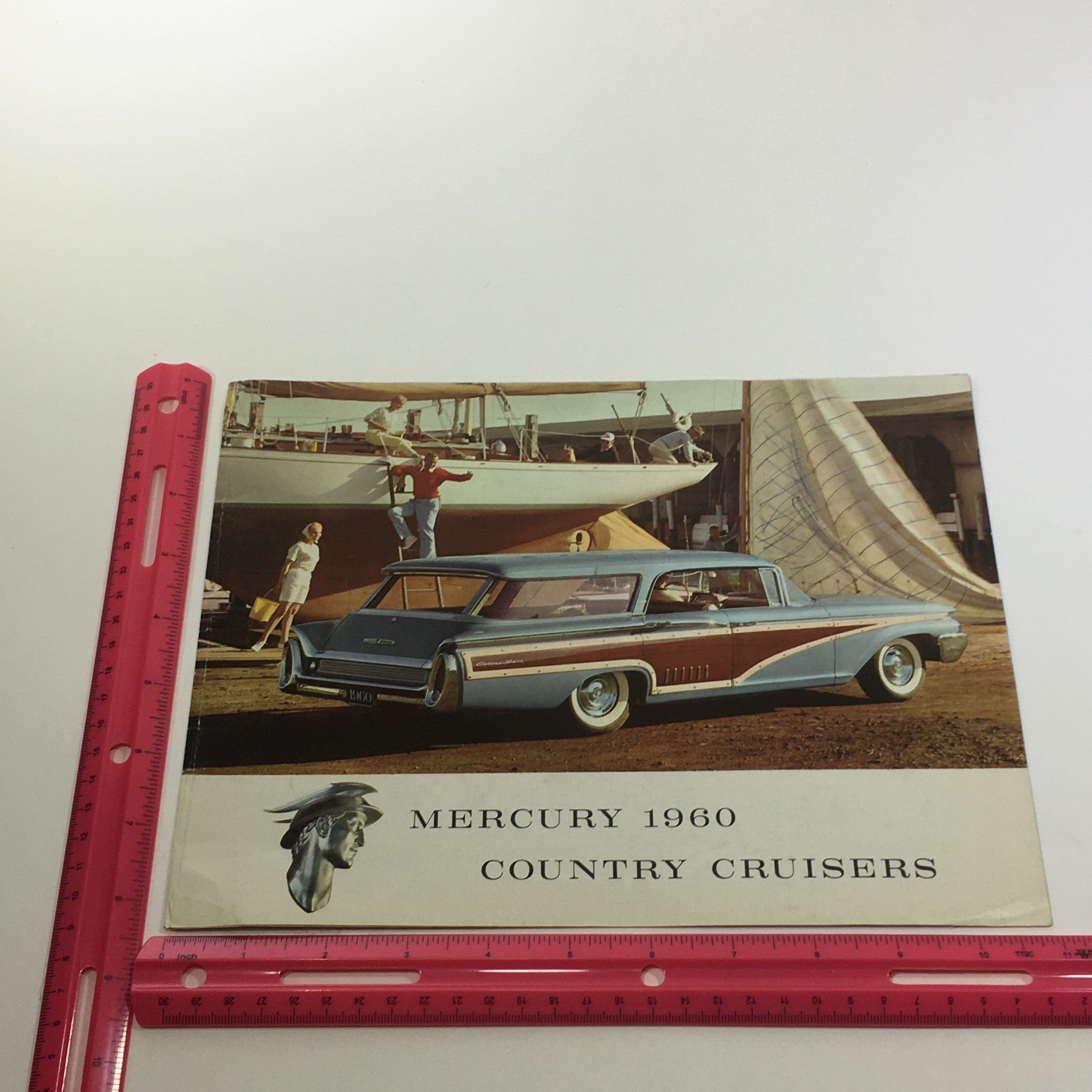 1960 Mercury Country Cruisers Self-Adjusting Breaks Hydraulics Car Sale Brochure