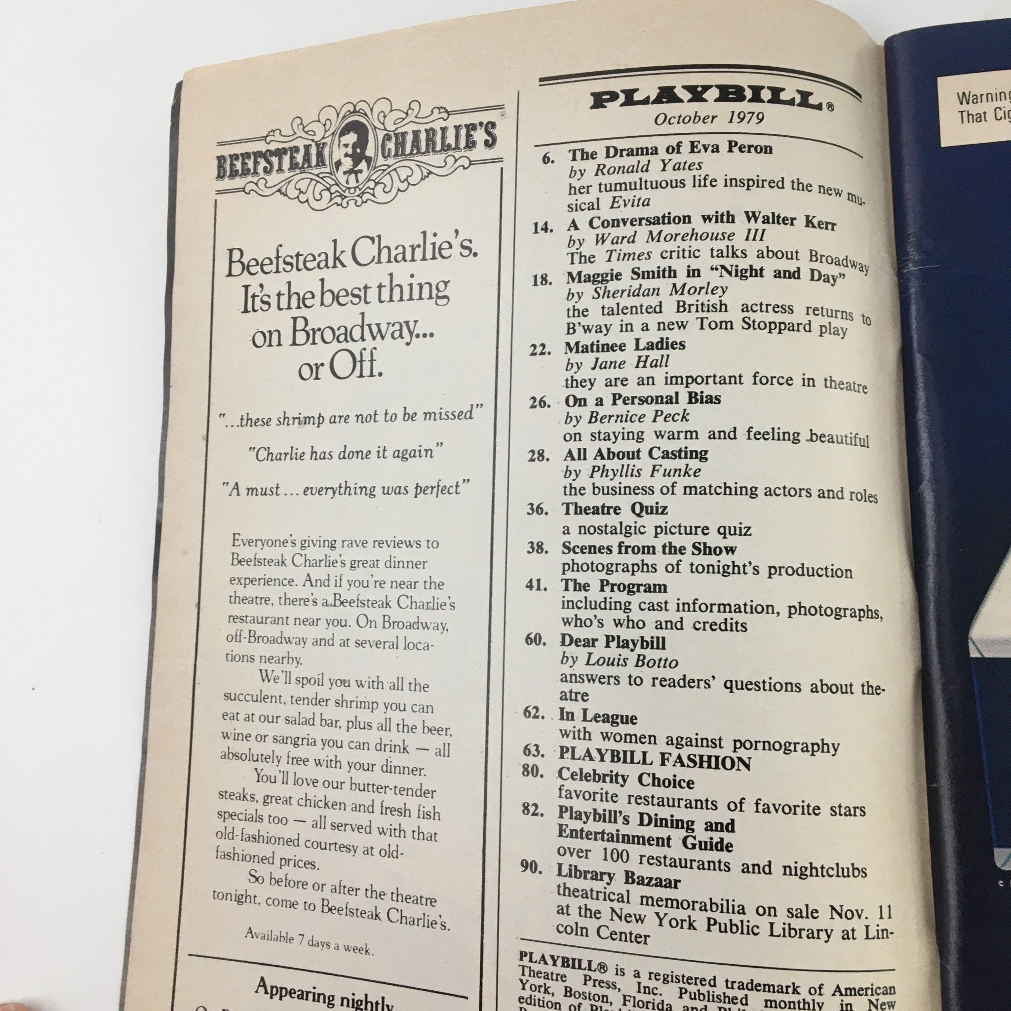 1979 Playbill Mark Hellinger Theatre Sugar Babes Mickey Rooney, Ann Miller