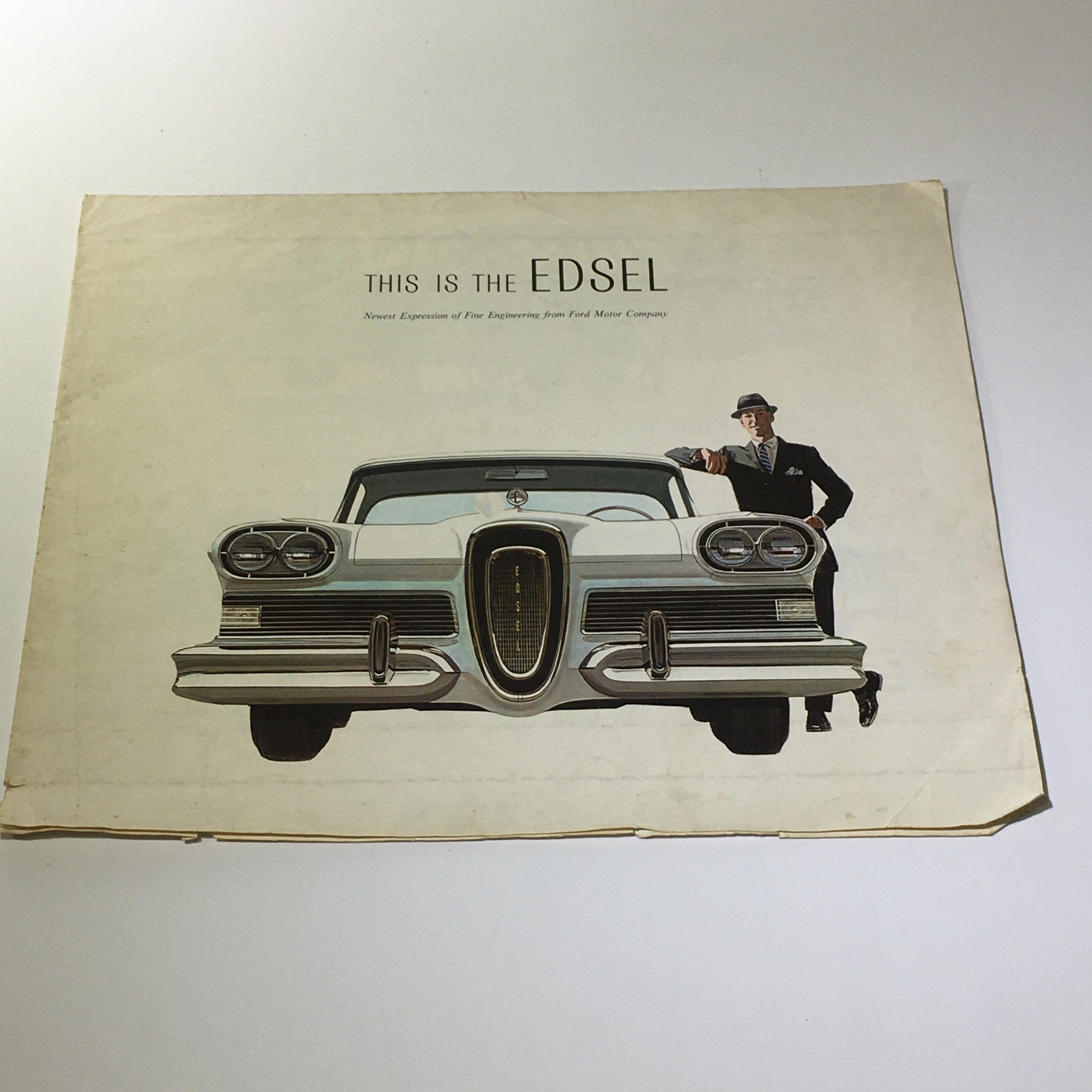 1957 Edsel  dealership sales auto Car Catalog Brochure