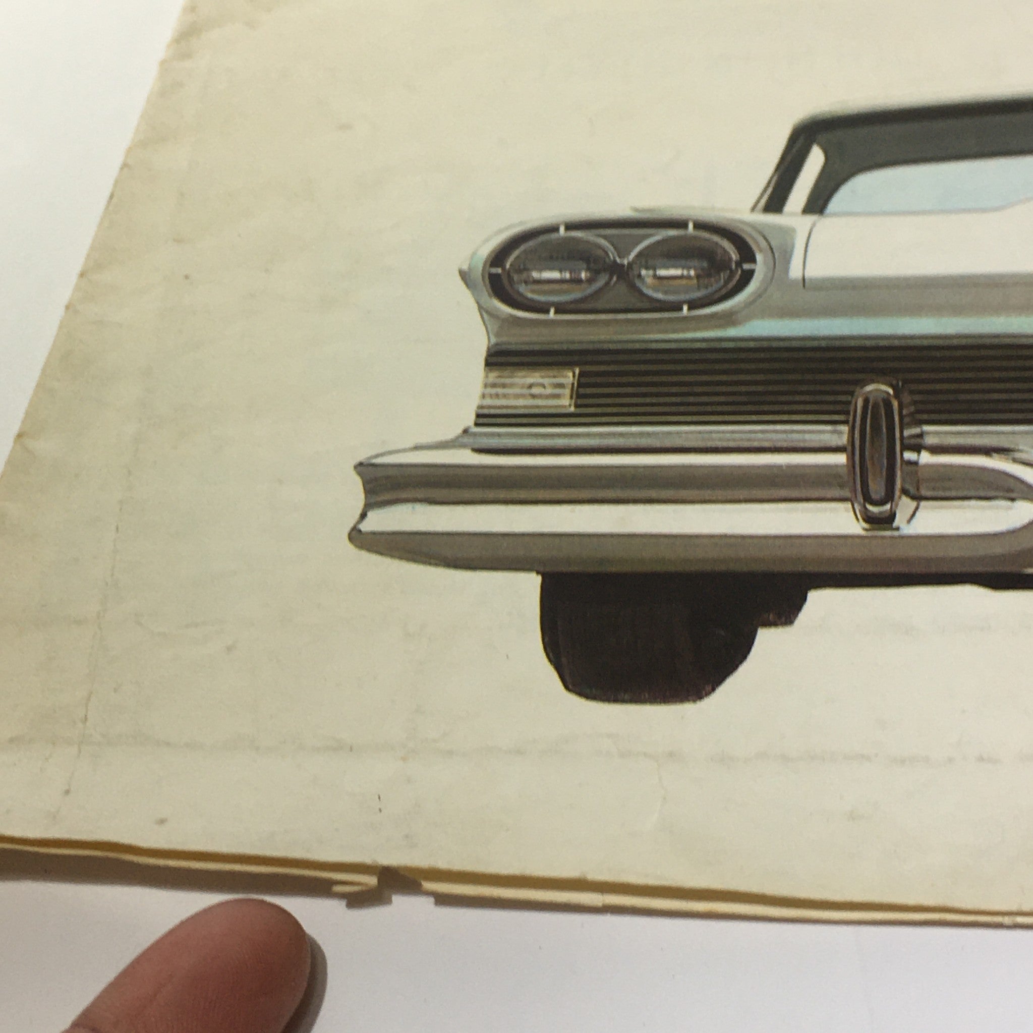 1957 Edsel  dealership sales auto Car Catalog Brochure