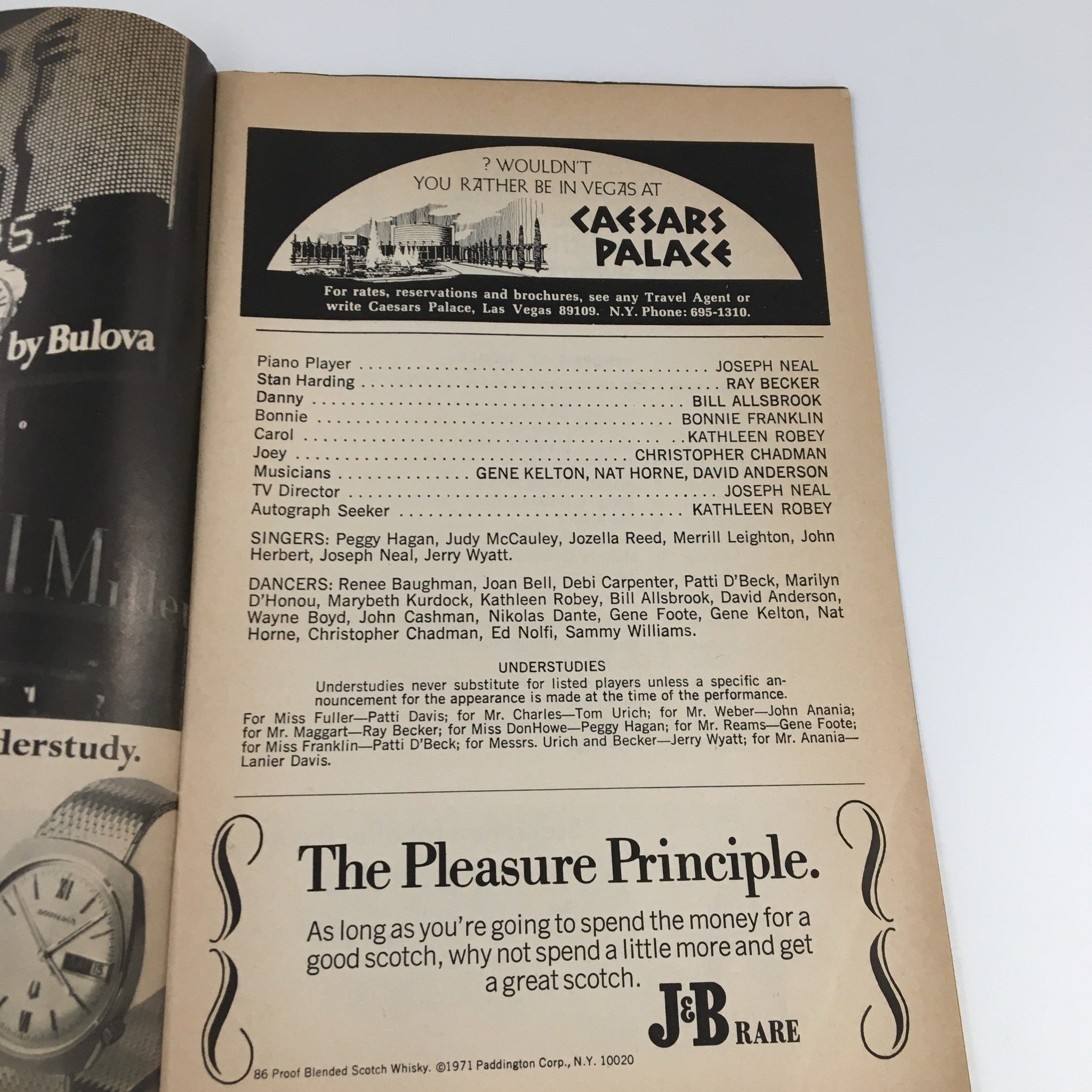 1970 Playbill Palace Theatre Applause Anne Baxter Keith Charles Bonnie Franklin