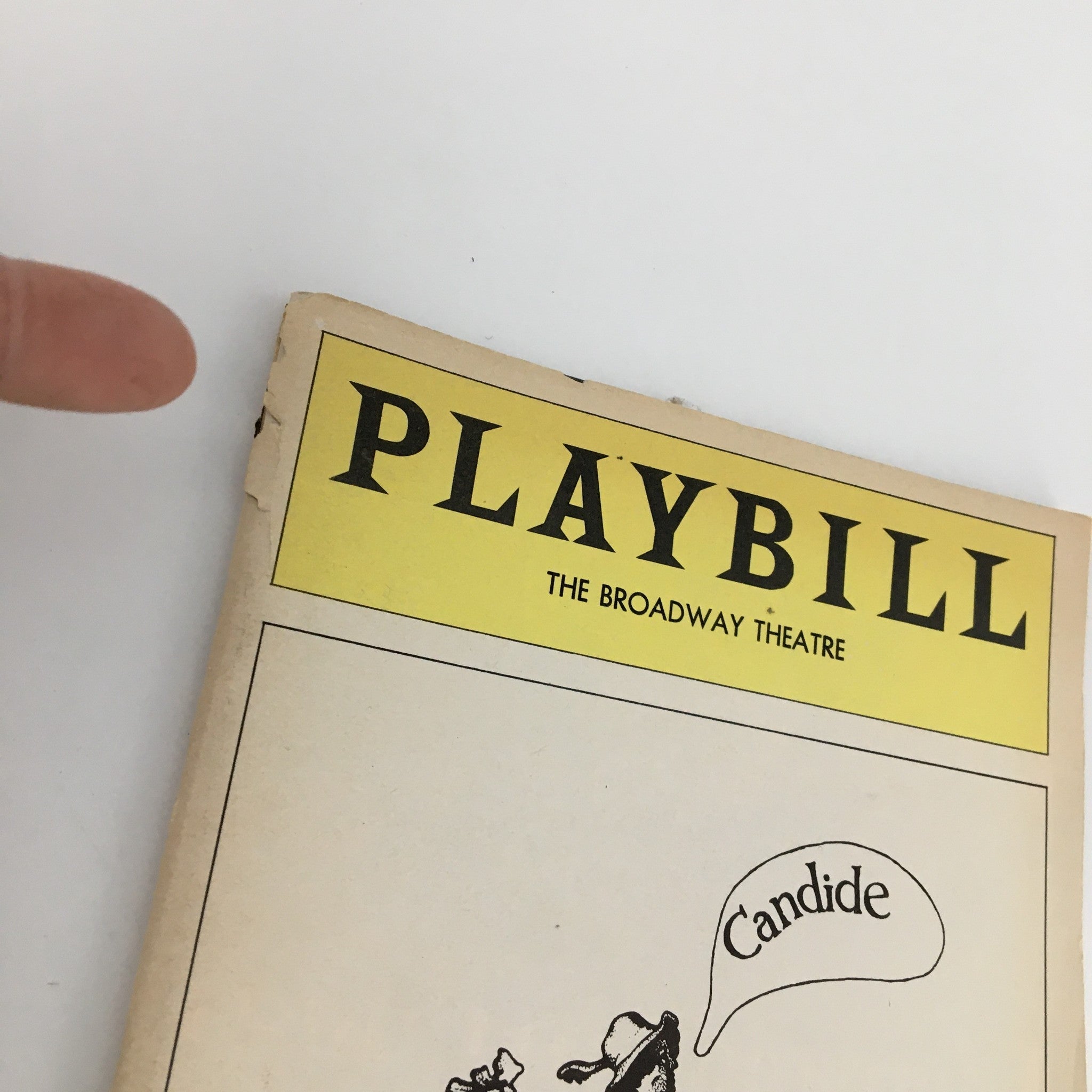 1975 Playbill The Broadway Theatre Candide Charles Kimbrough, Maureen Brennan