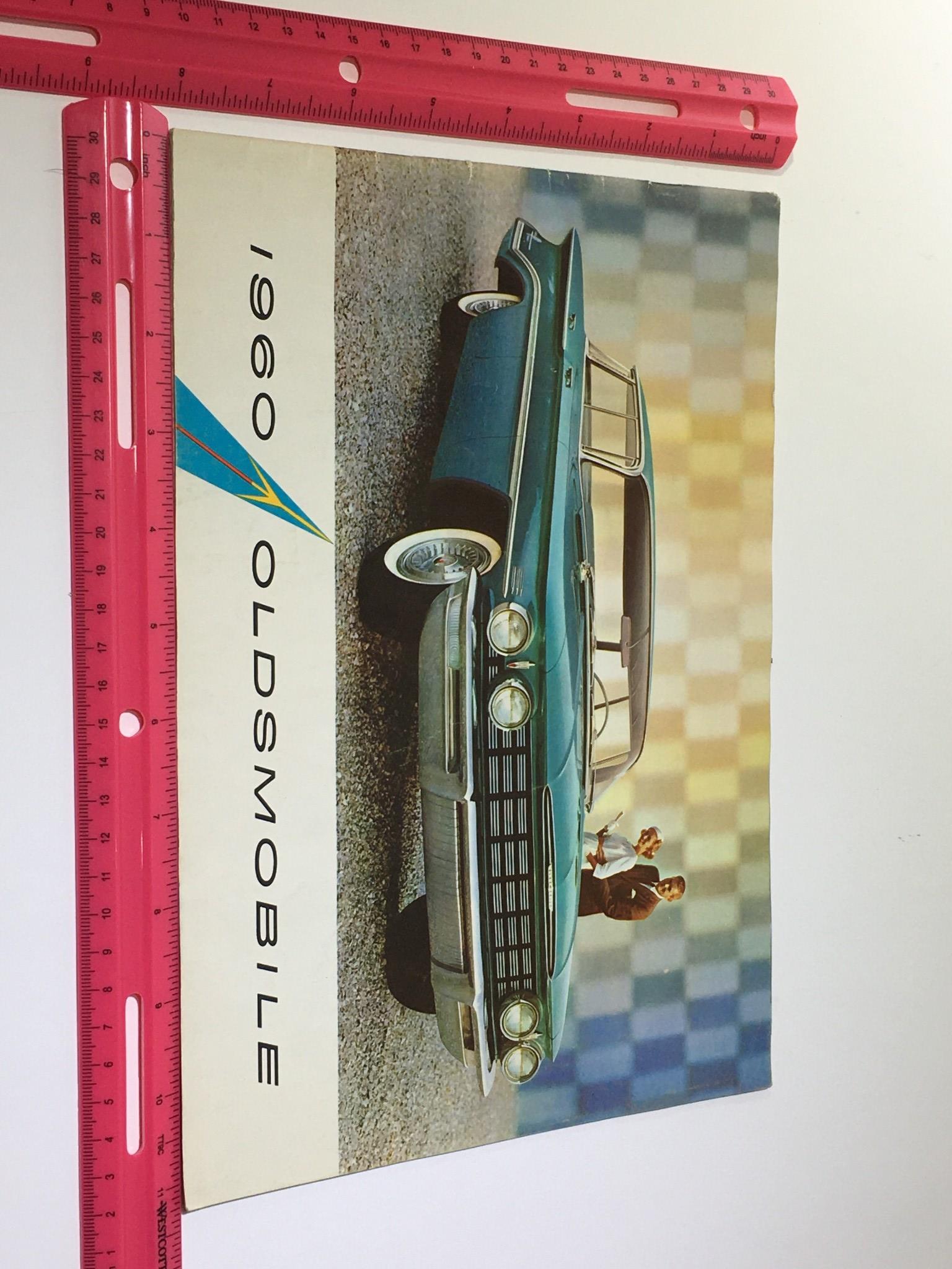 1960 Oldsmobile Ninety-Eight Holiday Sport Sedan Hydra-Matic Drive Car Brochure