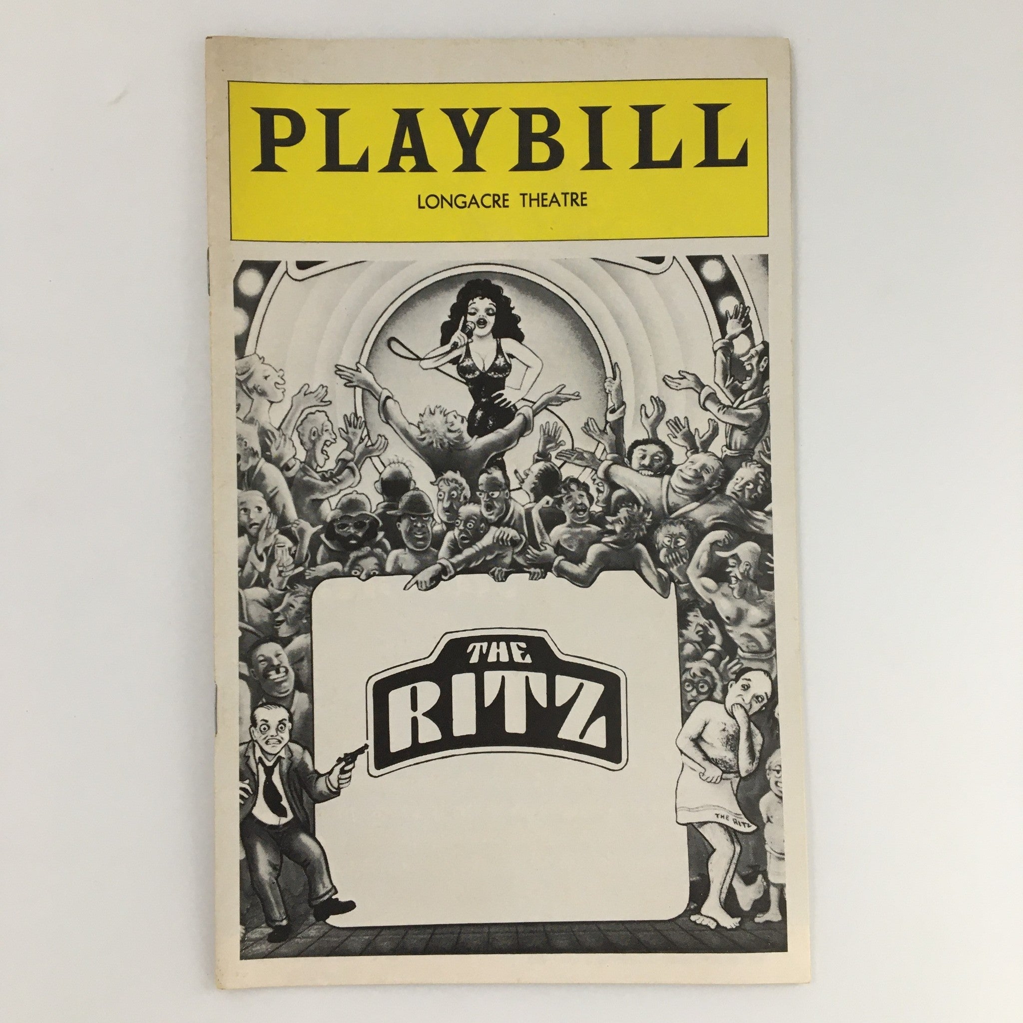 1975 Playbill Longacre Theatre The Ritz Jack Weston, Rita Moreno, Jerry Stiller