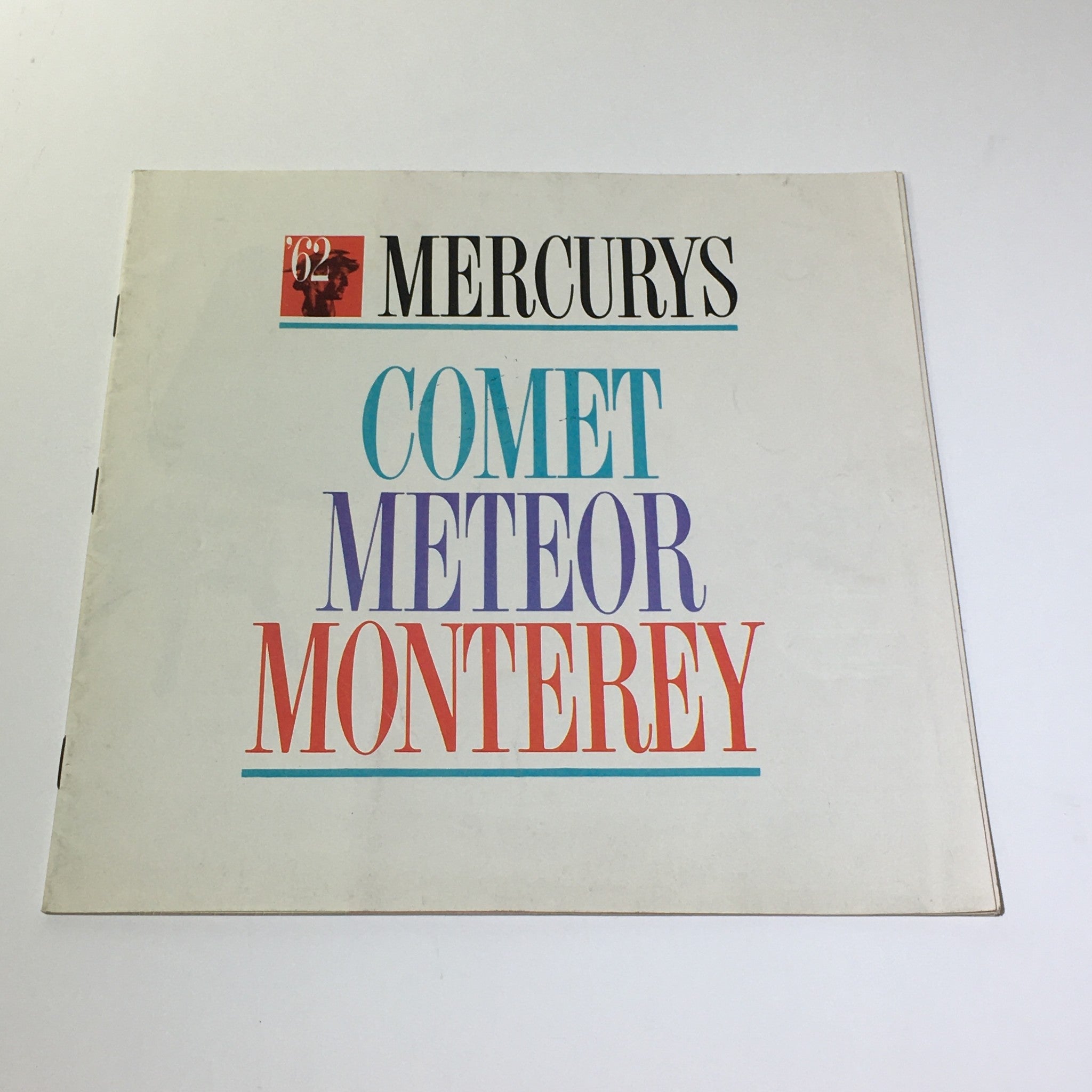 1962 Mercurys' Comet Meteor Monterey V-8 Engine 2-Barrel Carburetor Car Catalog