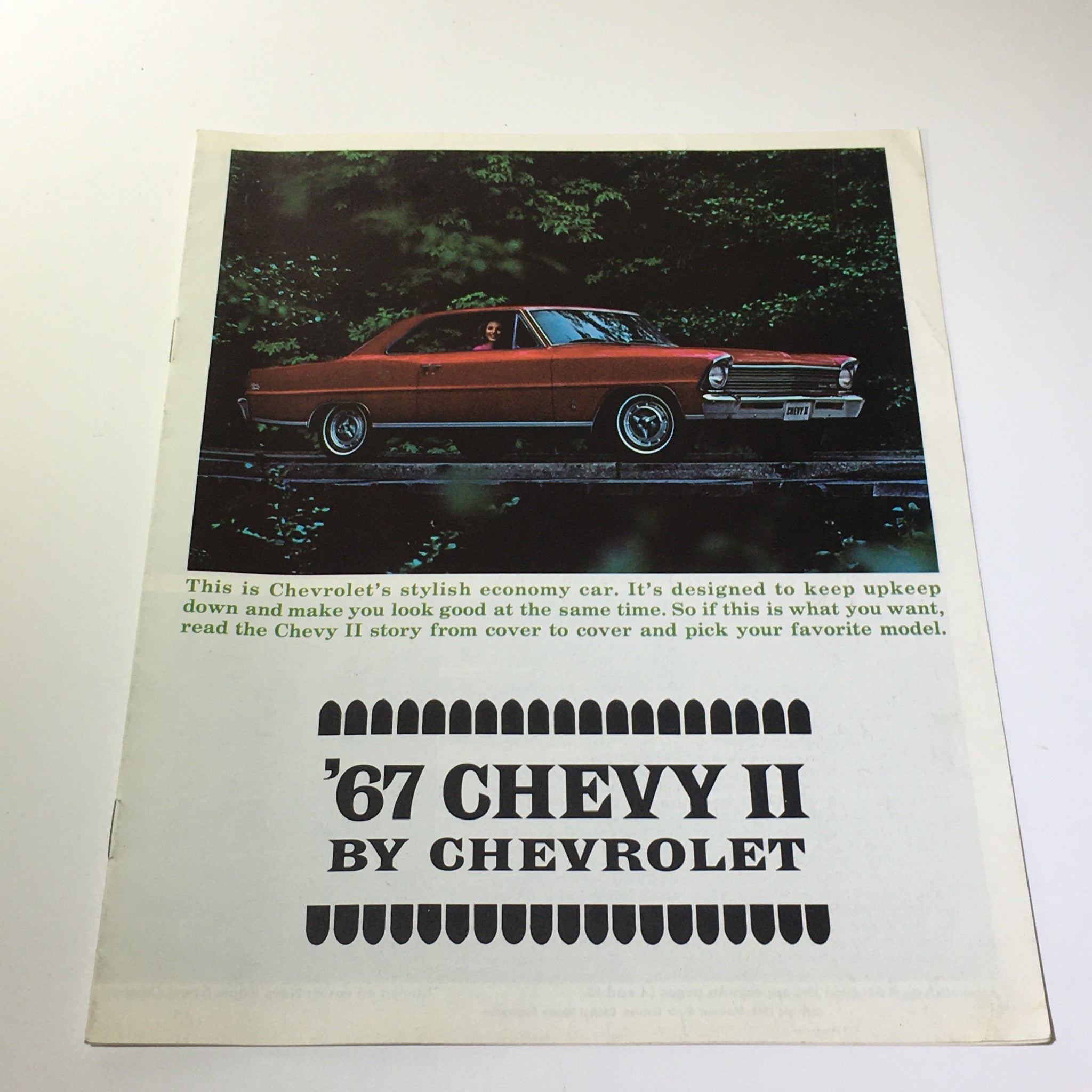 1967 Chevy II by Chevrolet Nova Super Sport Coupe V-8 Engines 4-Cylinder Catalog