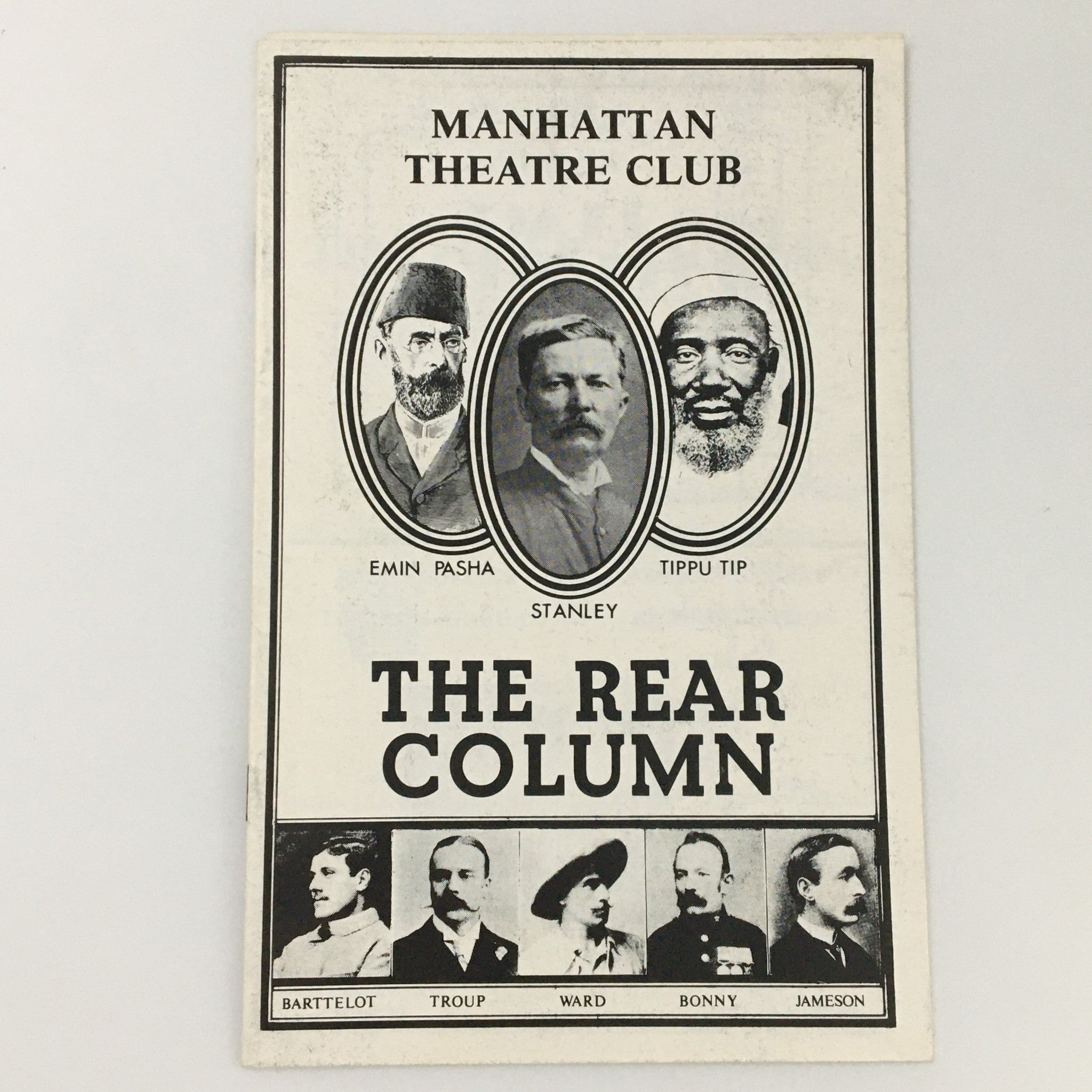 1978 Manhattan Theatre Club The Rear Column Alvin Alexis Josh Clark Paul Collins