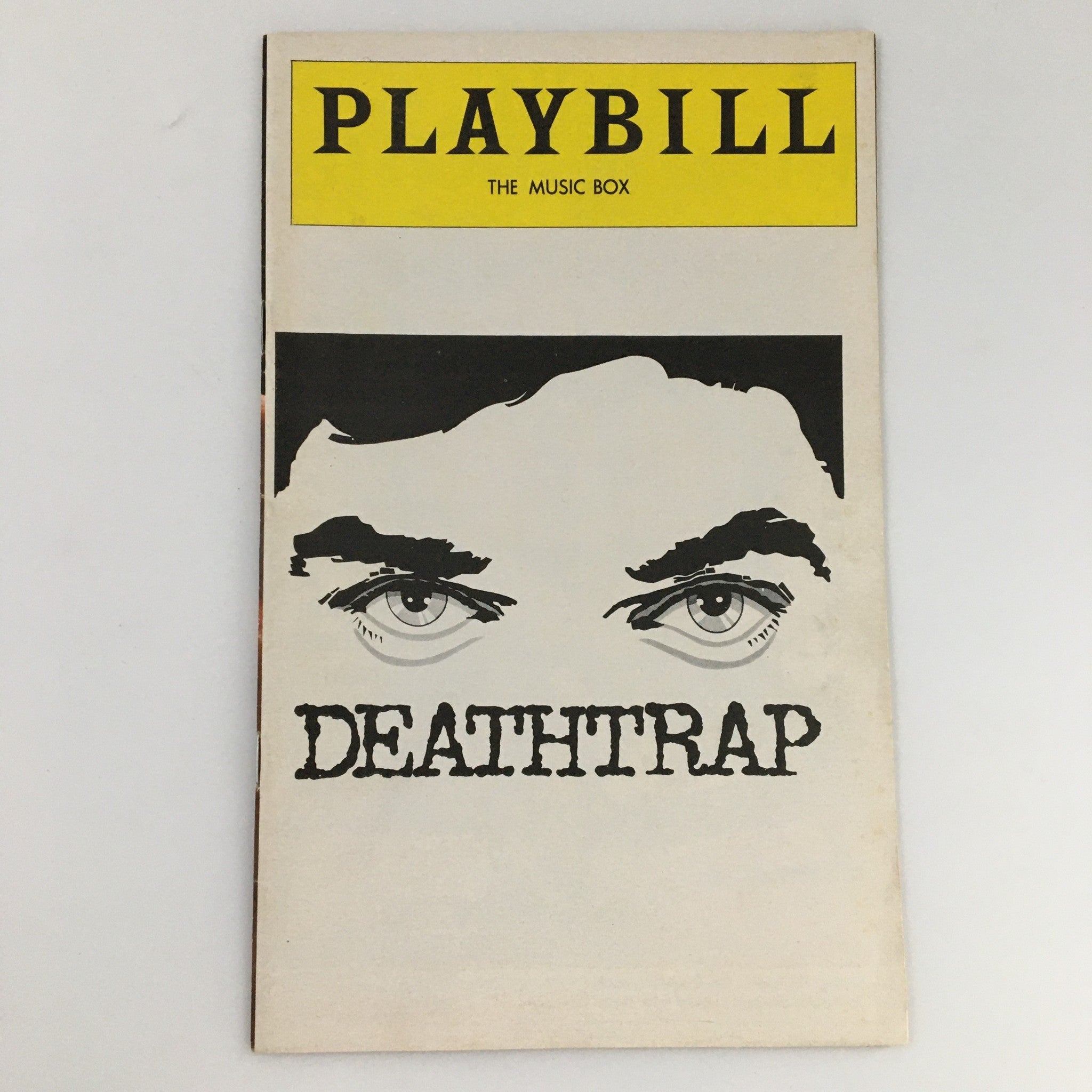 1978 Playbill The Music Box Deathtrap Marian Selders Victor Garber Richard Woods