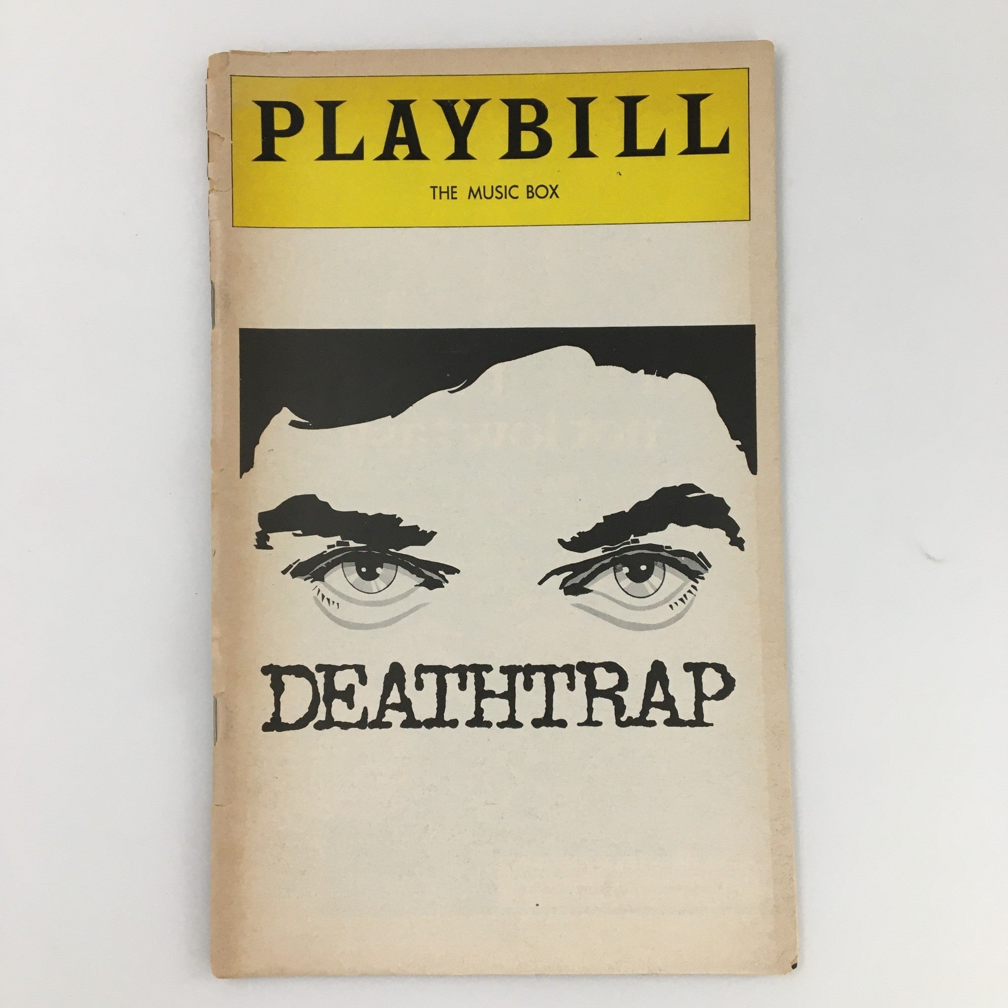 1978 Playbill The Music Box Deathtrap Marian Seldes Victor Garber Ira Levin