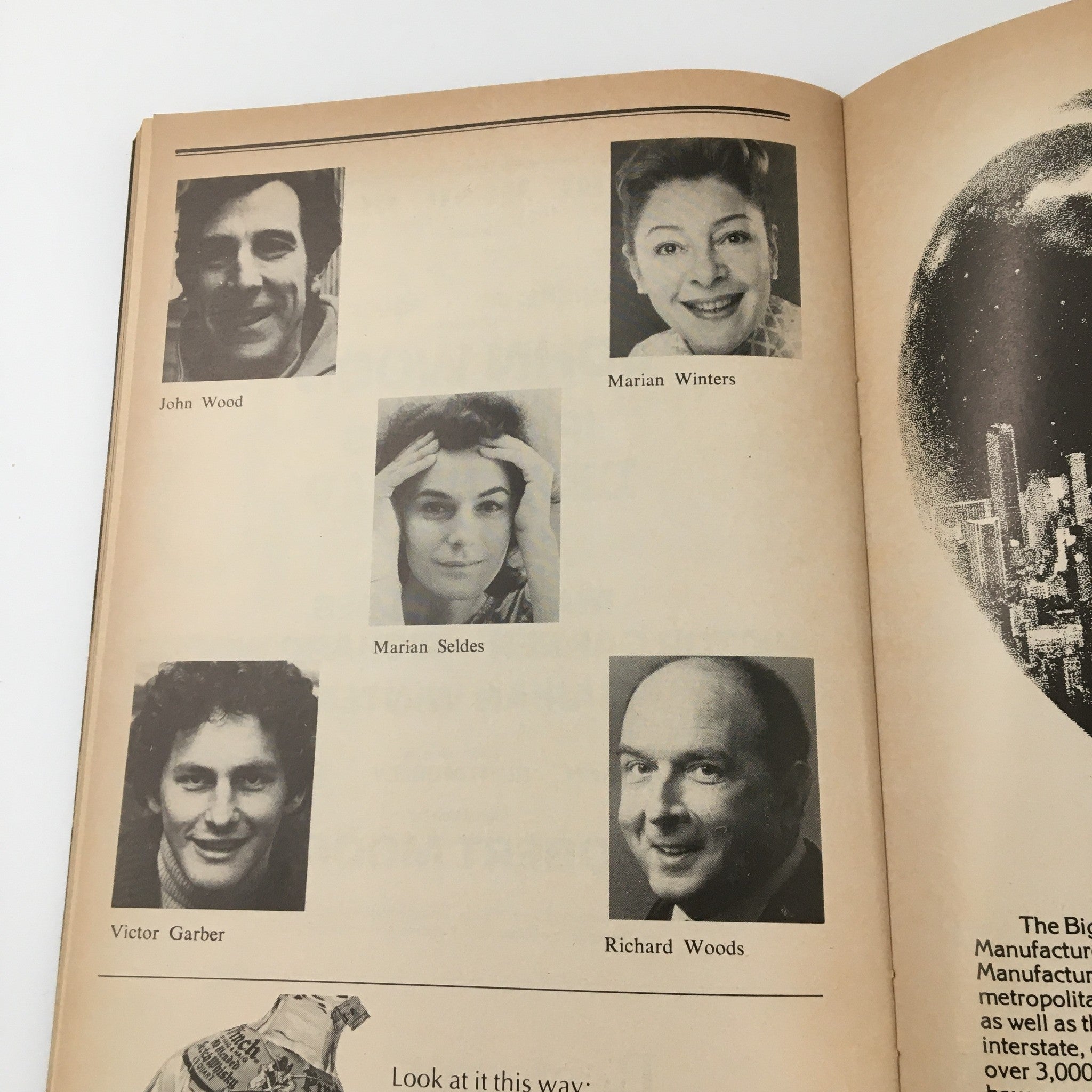 1978 Playbill The Music Box Deathtrap Marian Seldes Victor Garber Ira Levin