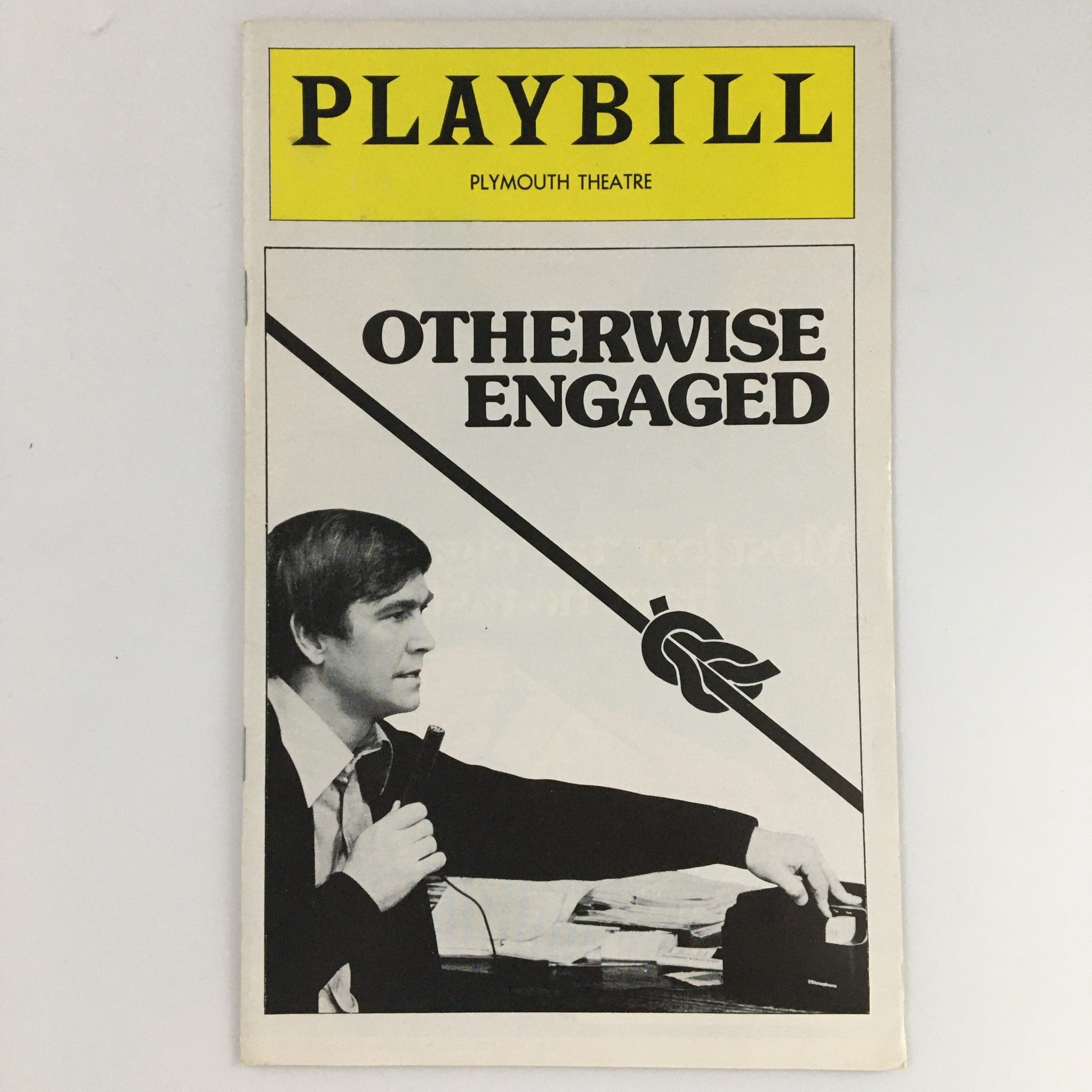 1977 Playbill Plymouth Theatre Otherwise Engaged Nicolas Coster John Horton