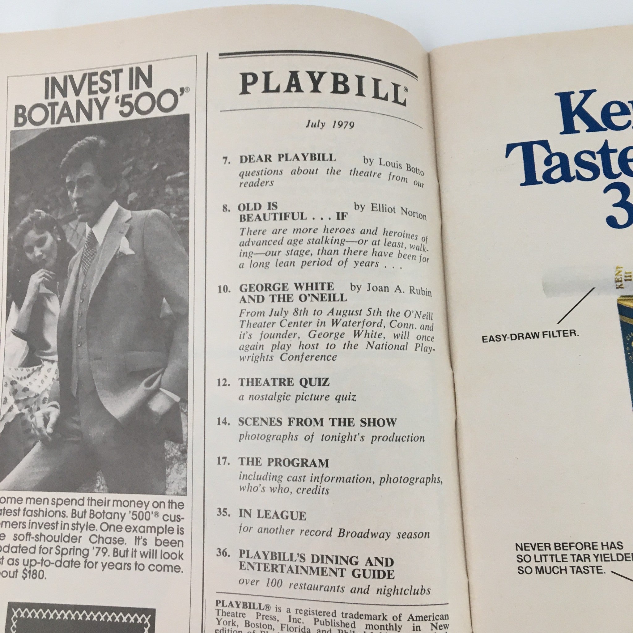 1979 Playbill Circle In The Square Theatre 'Loose Ends' Patricia Richardson