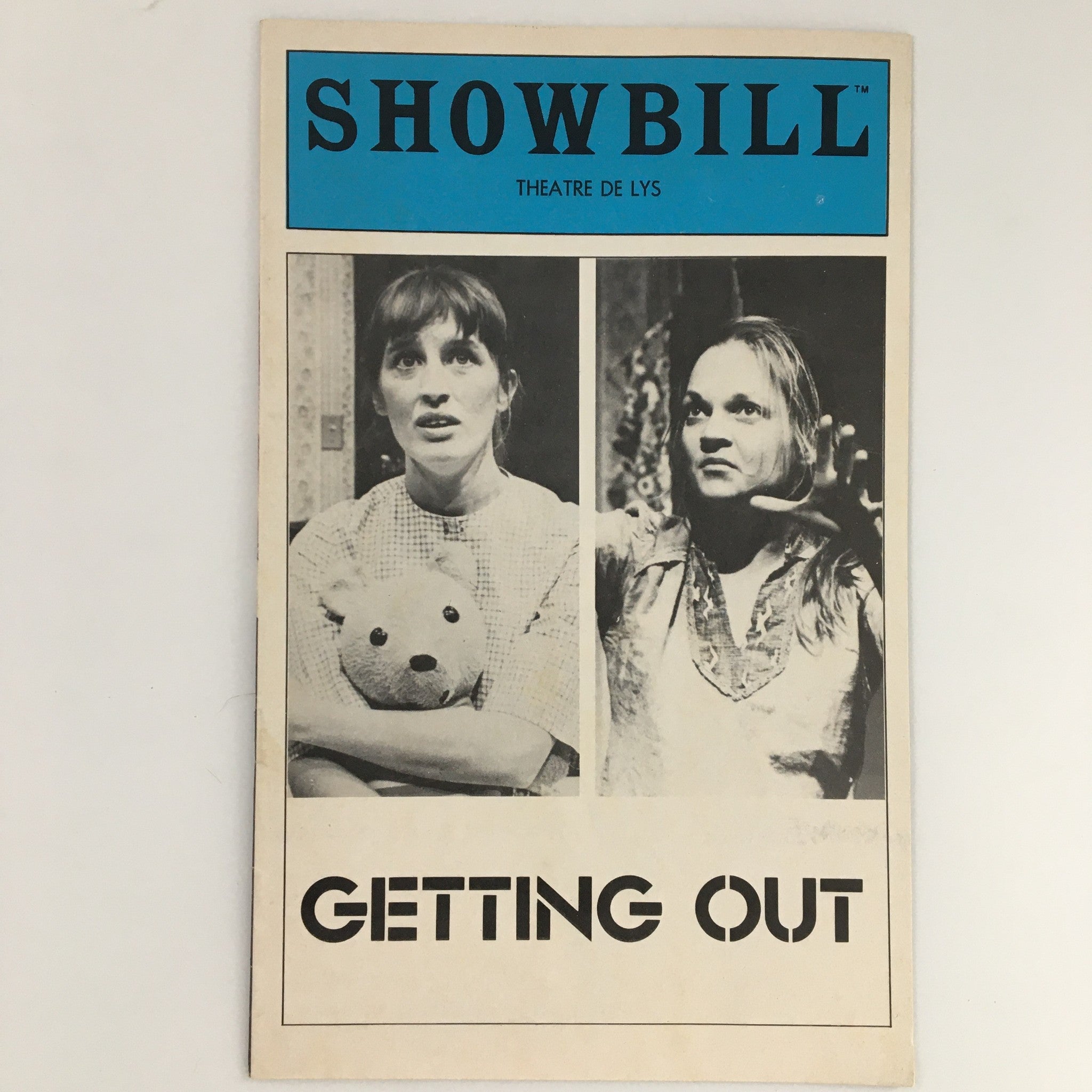 1979 Showbill Theatre De Lys 'Getting Out' Susan Kingsley Pamela Reed Joan Pape