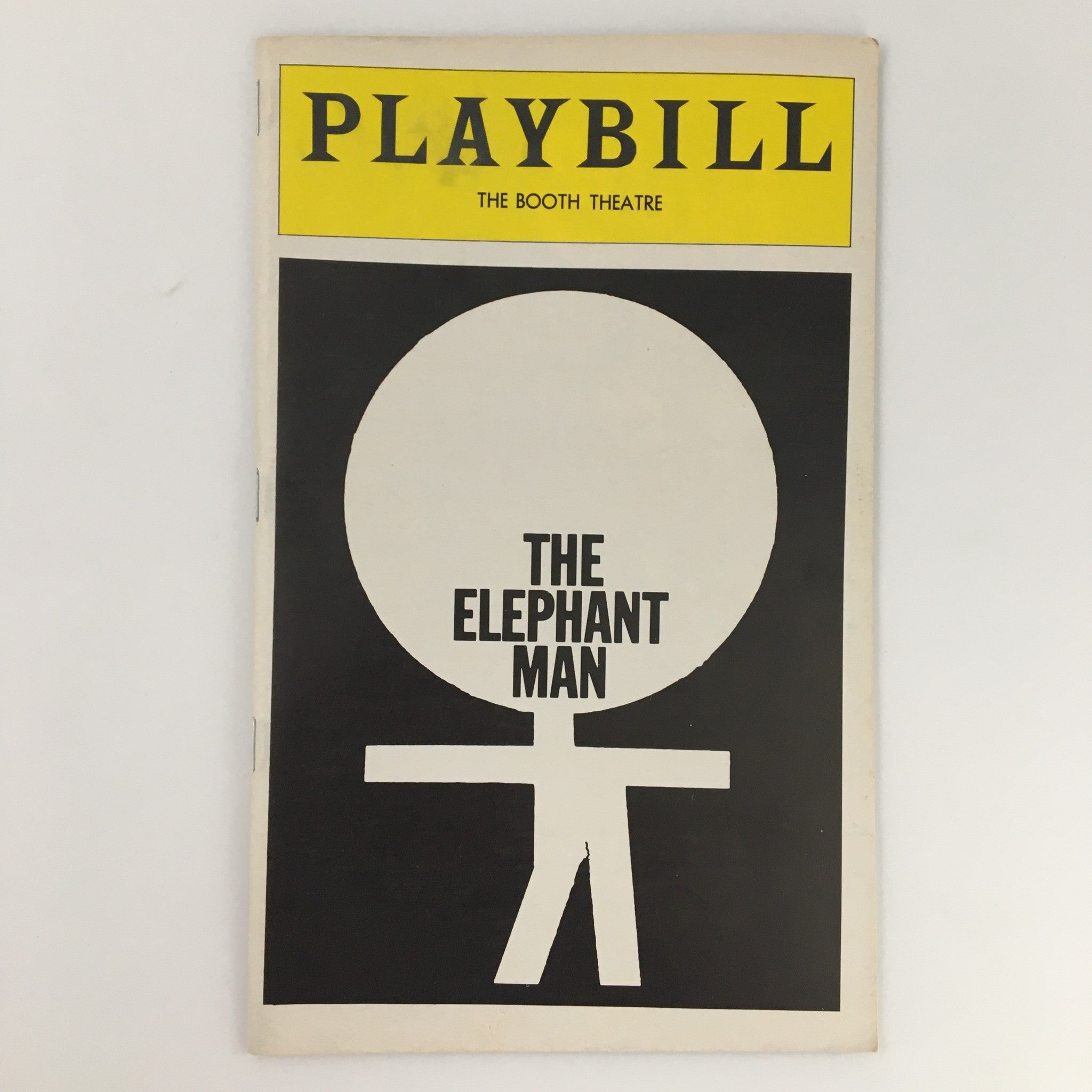 1979 Playbill The Booth Theatre 'The Elephant Man' Richard Clarke Cordis Heard