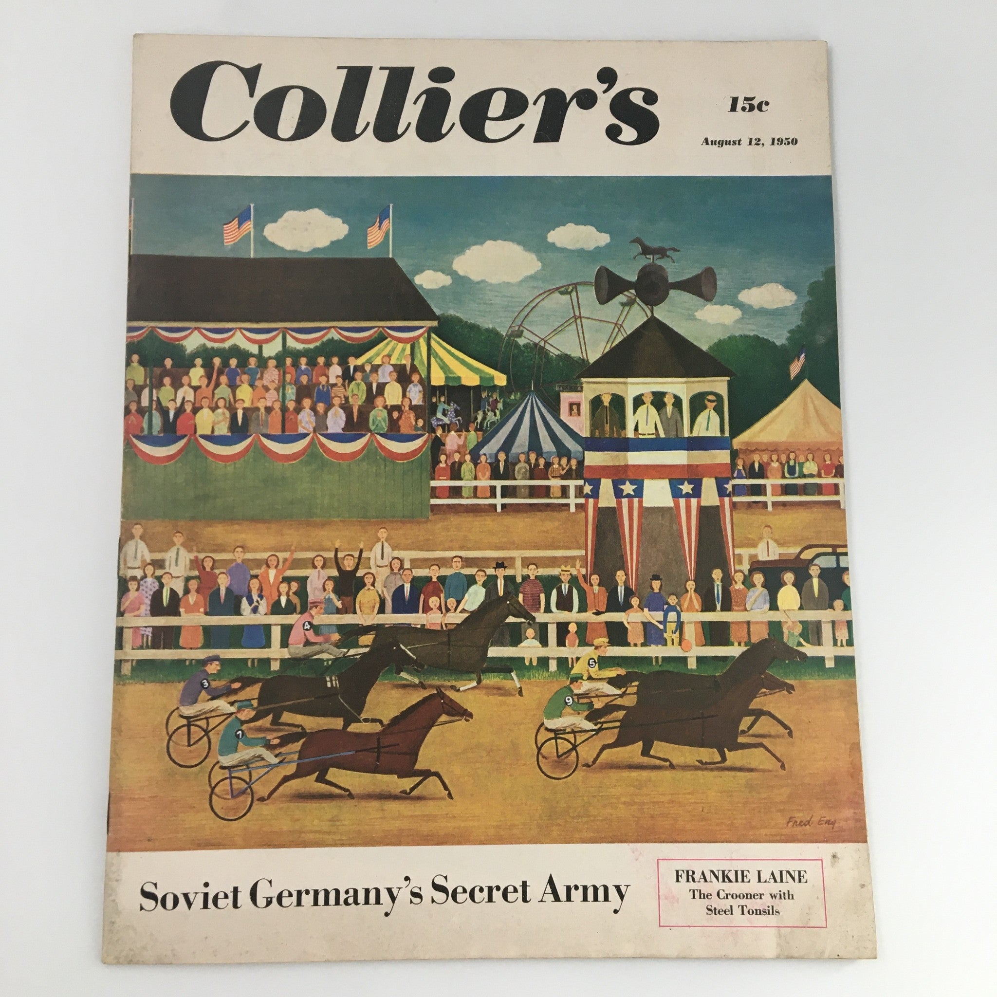 VTG Collier's Magazine August 12 1950 Soviet Germany's Secret Army, Newsstand