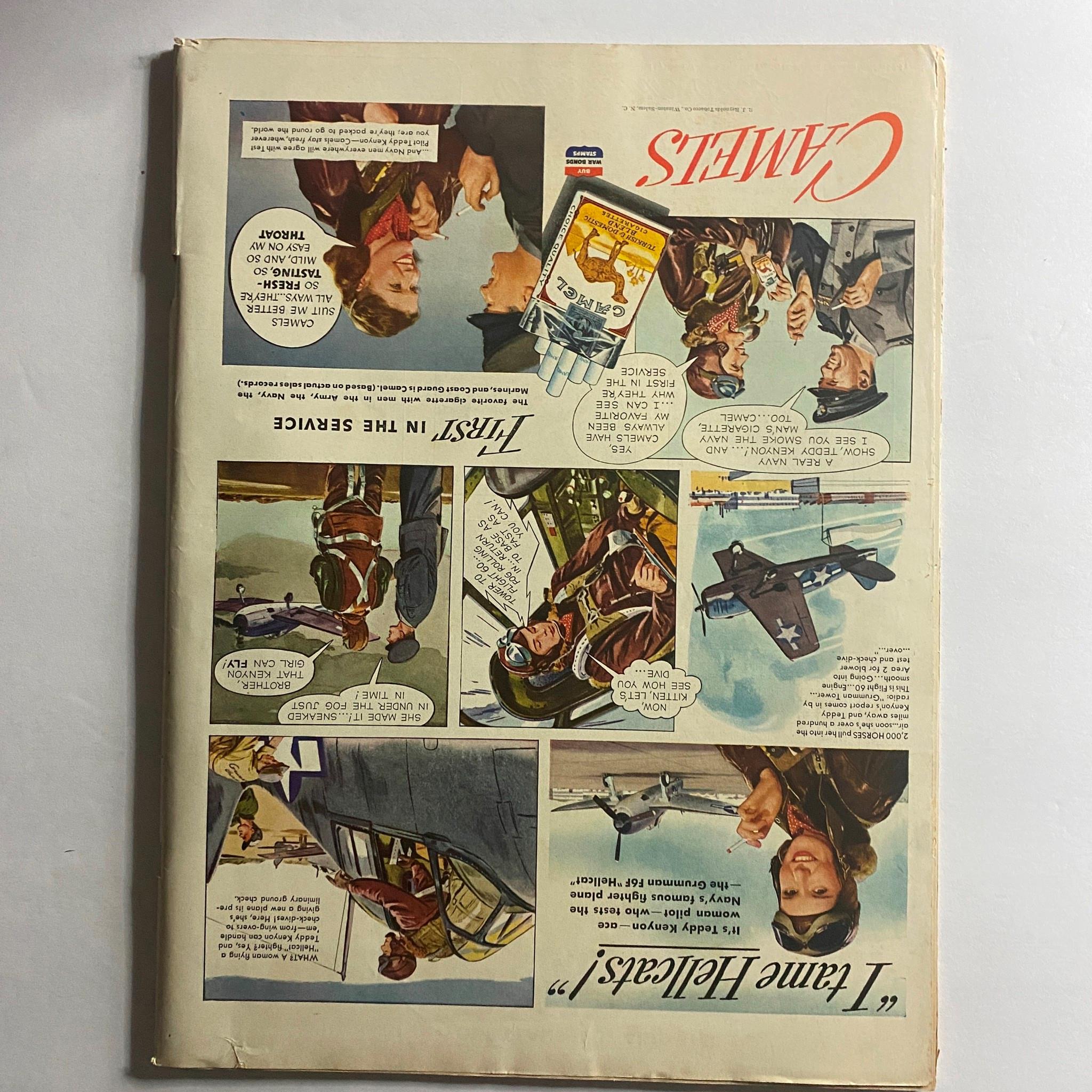 Life Magazine June 12, 1944 Invasion by Air No Label VG