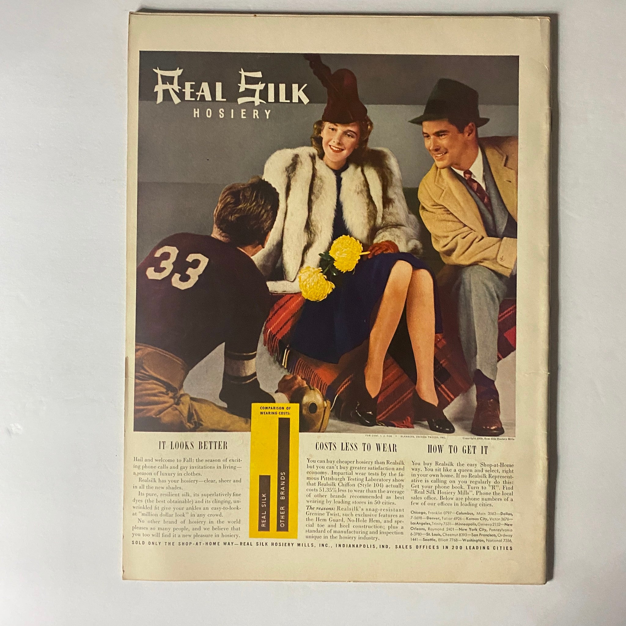 Life Magazine September 4, 1939 Rosalind Russell Cover No Label