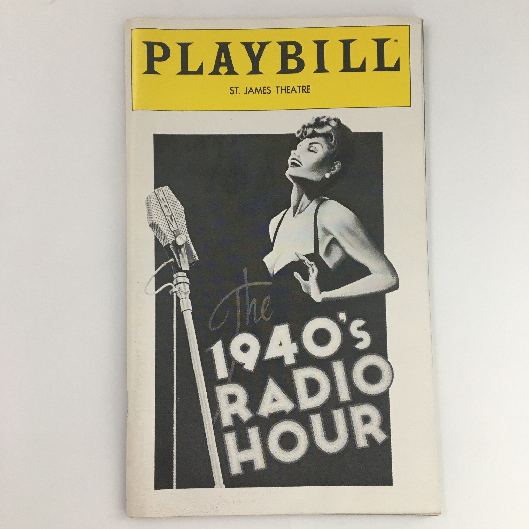 1979 Playbill St. James Theatre The 1940's Radio Hour Musical Kathy Andrini