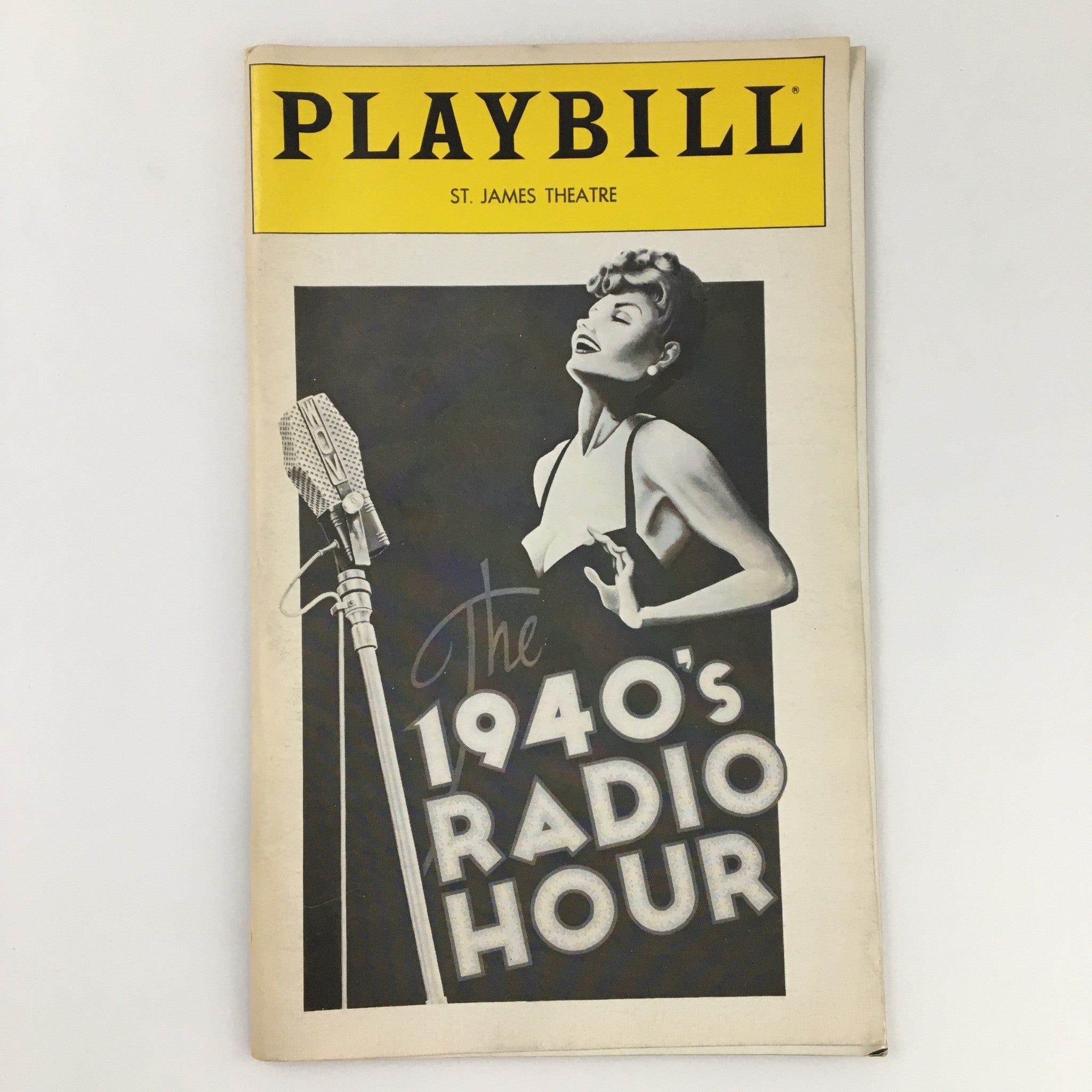 1979 Playbill St. James Theatre The 1940's Radio Hour Dee Dee Bridgewater