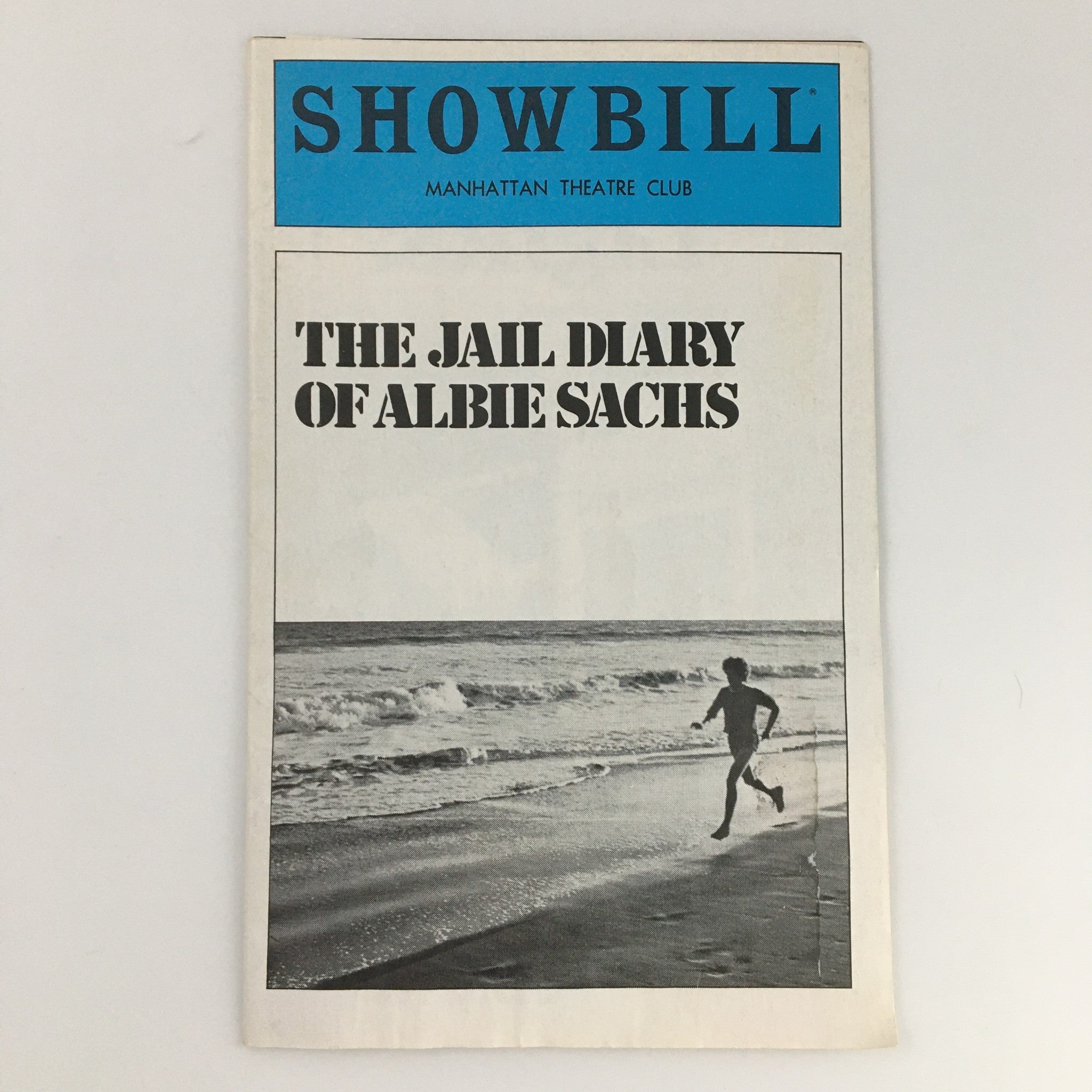 1979 Showbill Manhattan Theatre Club The Jail Diary of Sachs Michael Burg