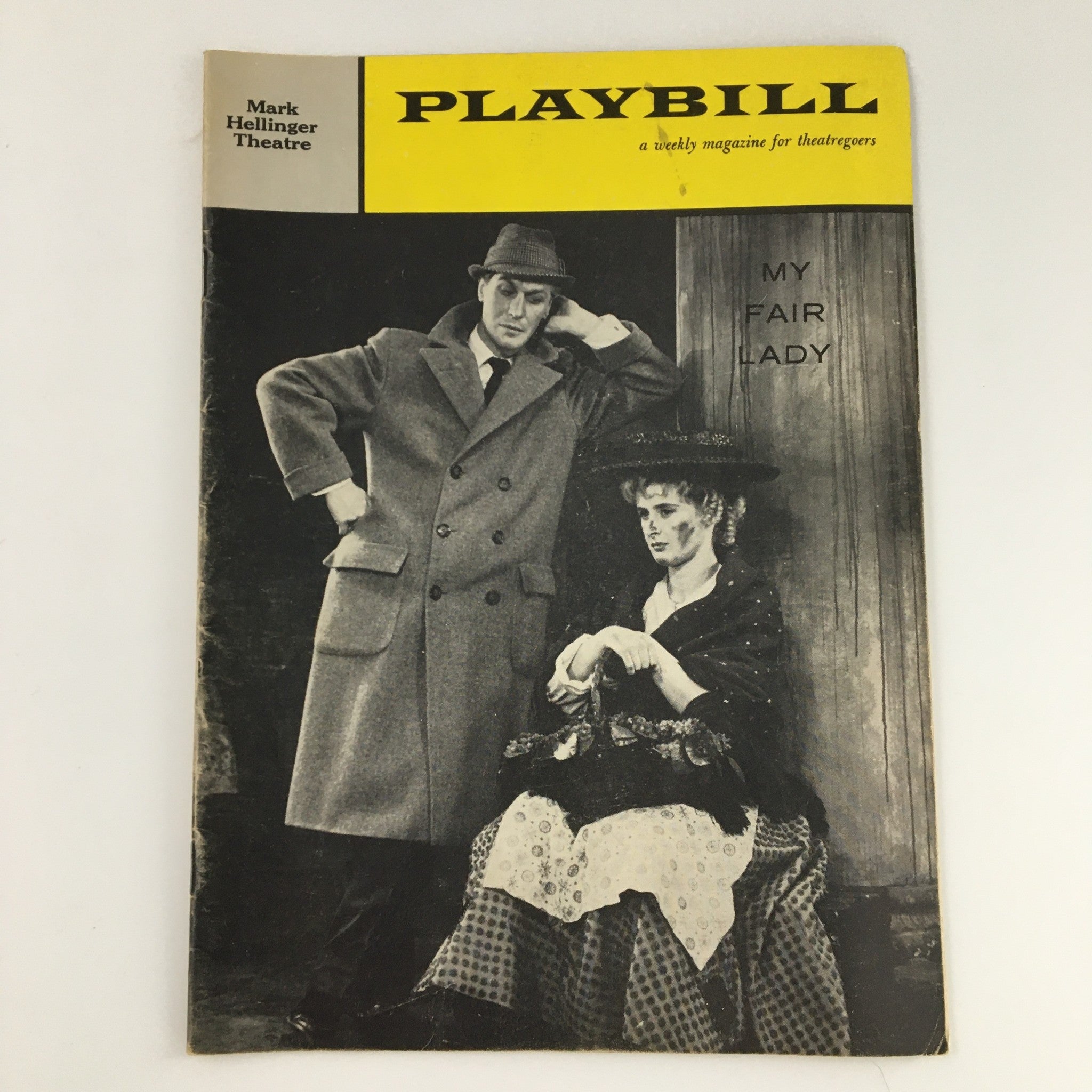 1956 Playbill Mark Hellinger Theatre 'My Fair Lady' Ronald Radd, Reginald Denny