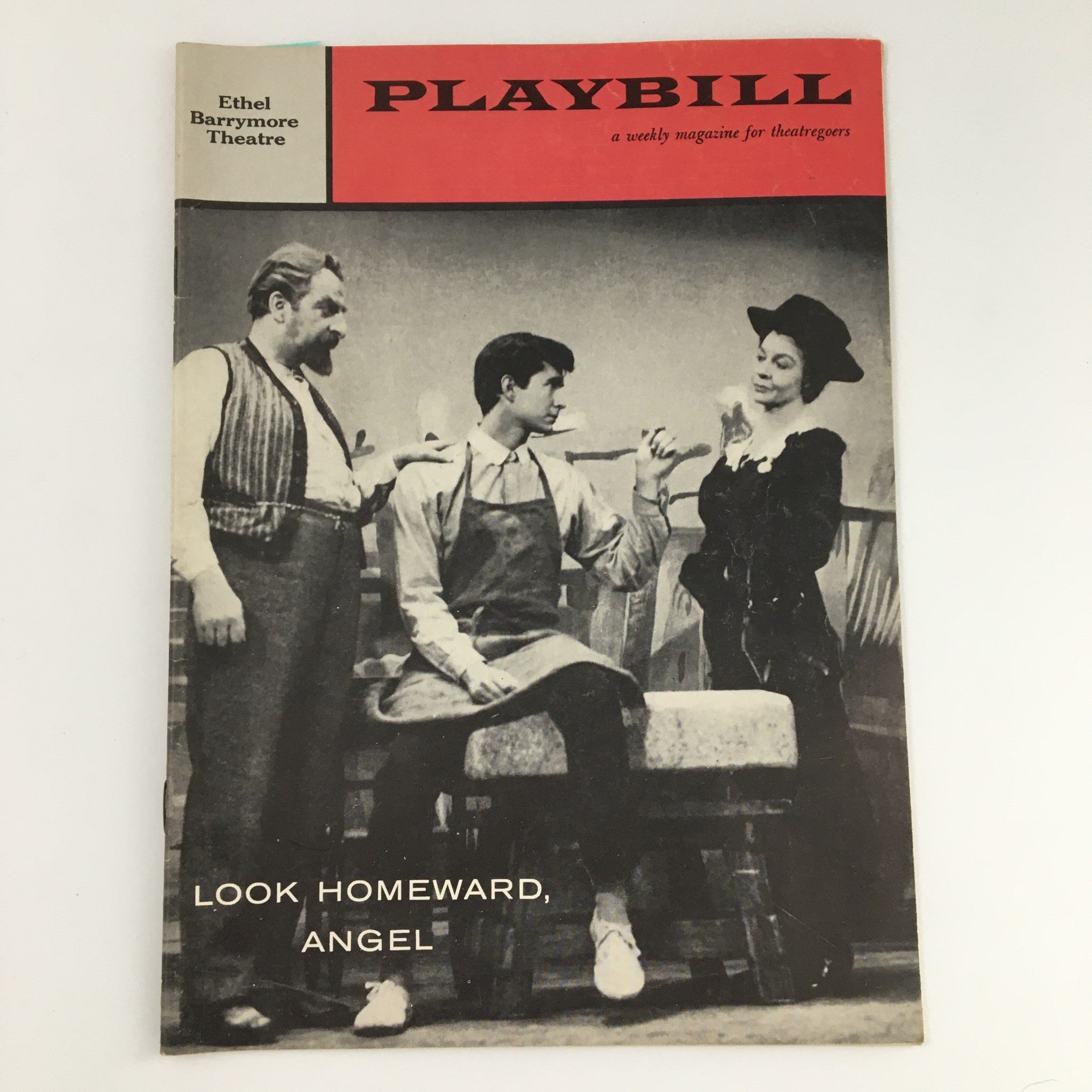 1957 Playbill Ethel Barrymore Theatre 'Look Homeward, Angel' Arthur Hill