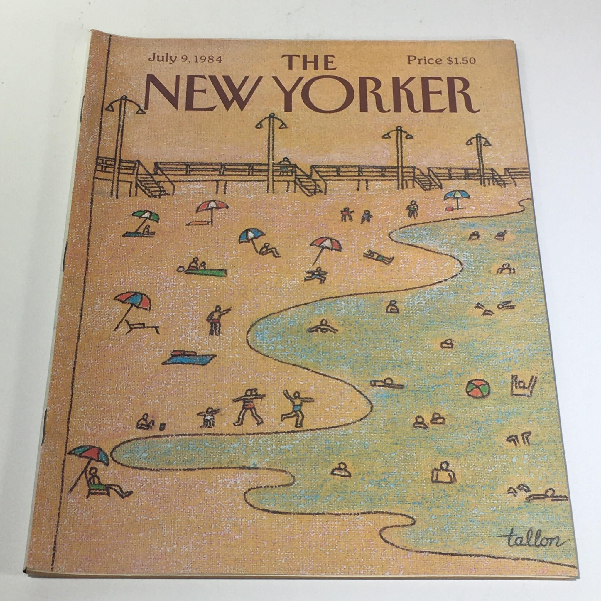 The New Yorker Magazine July 9 1984 Full Theme Cover by Robert Tallon