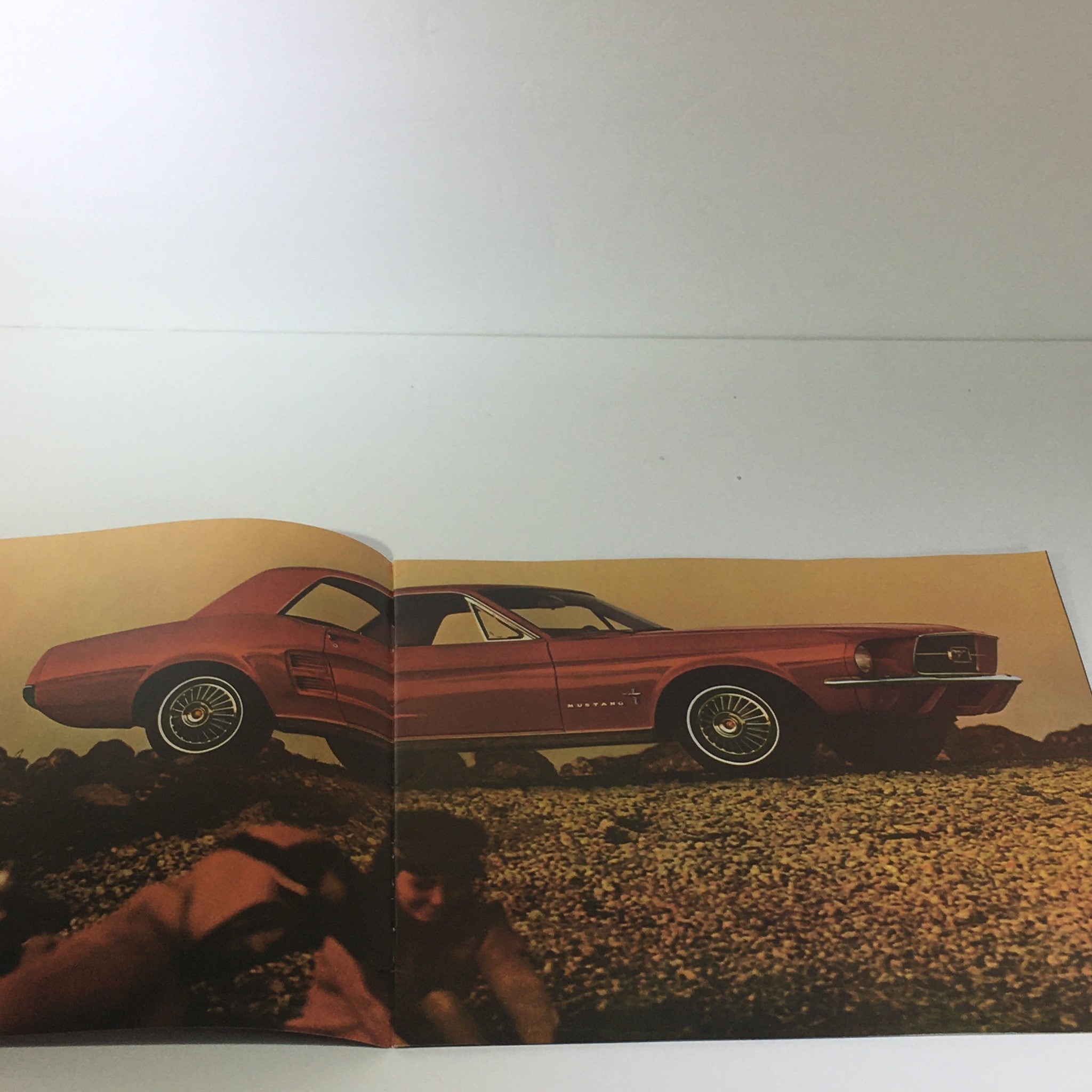 1967 Mustang 2-Door Sedan Special V-8 Engine 320HP 54-Plate Car Catalog Brochure