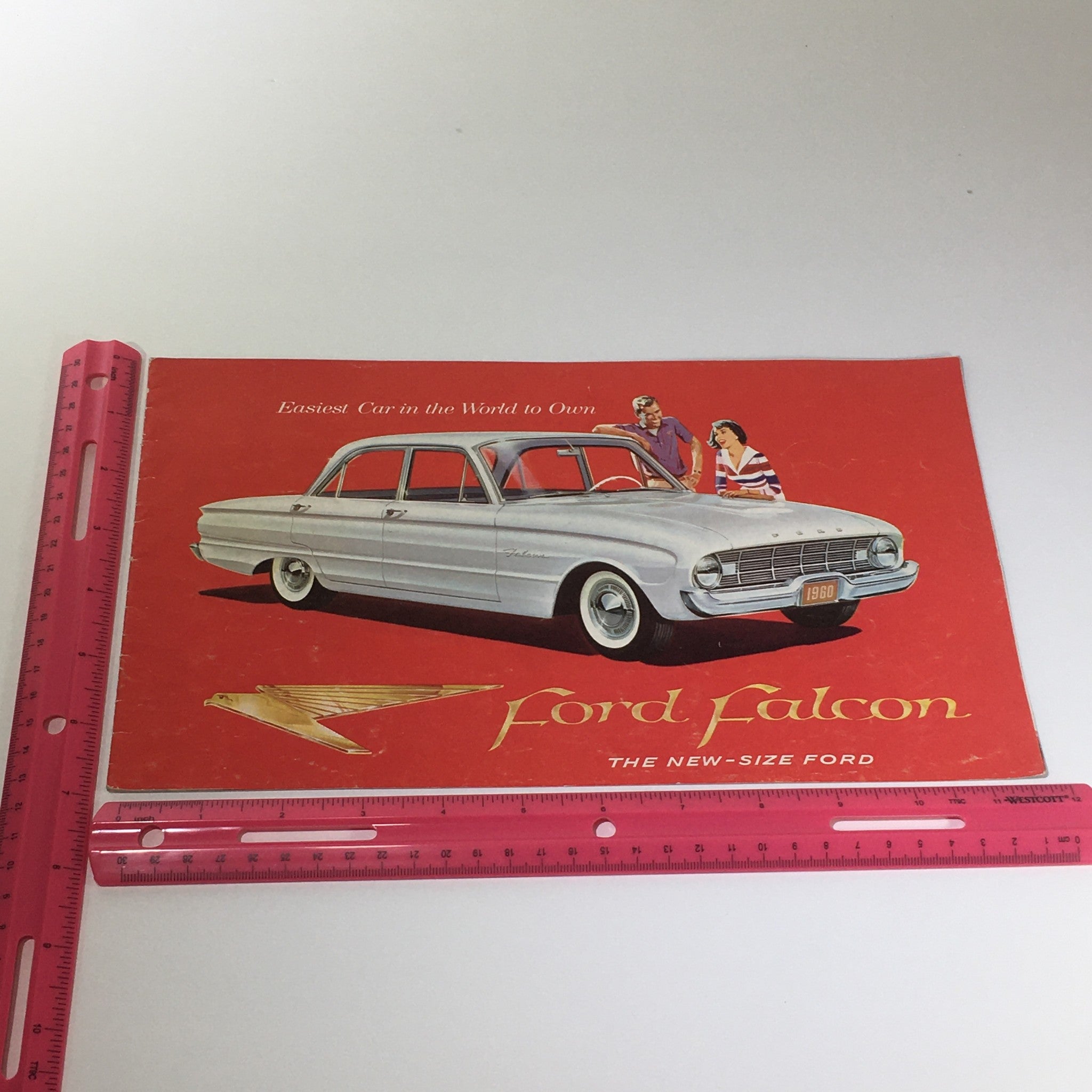 1960 Ford Falcon The New-Size 4-Door 90-HP 144CU Falcon Six Car Catalog Brochure