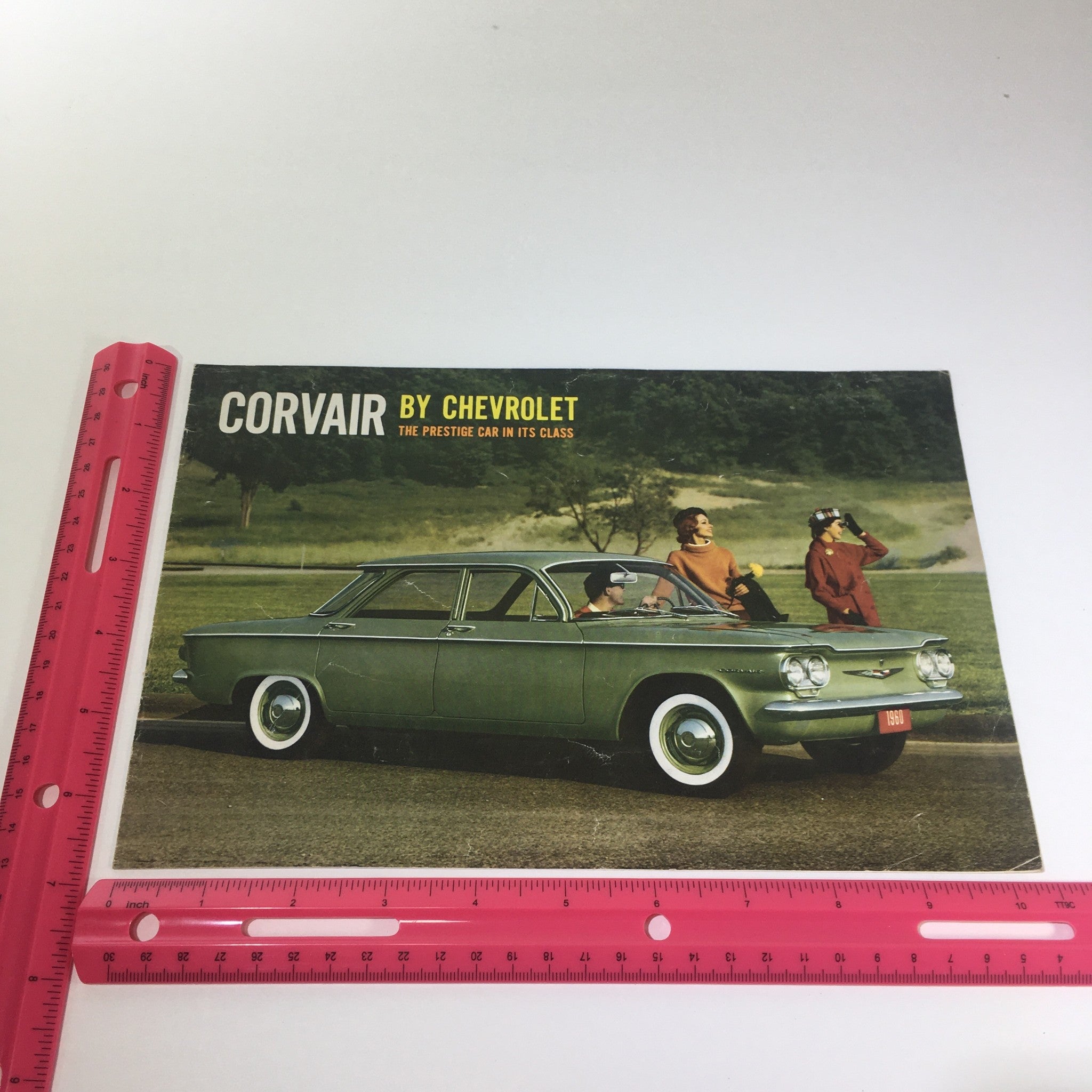 1960 Corvair by Chevrolet Prestige Cars 4-Door 6-Passengers Car Catalog Brochure