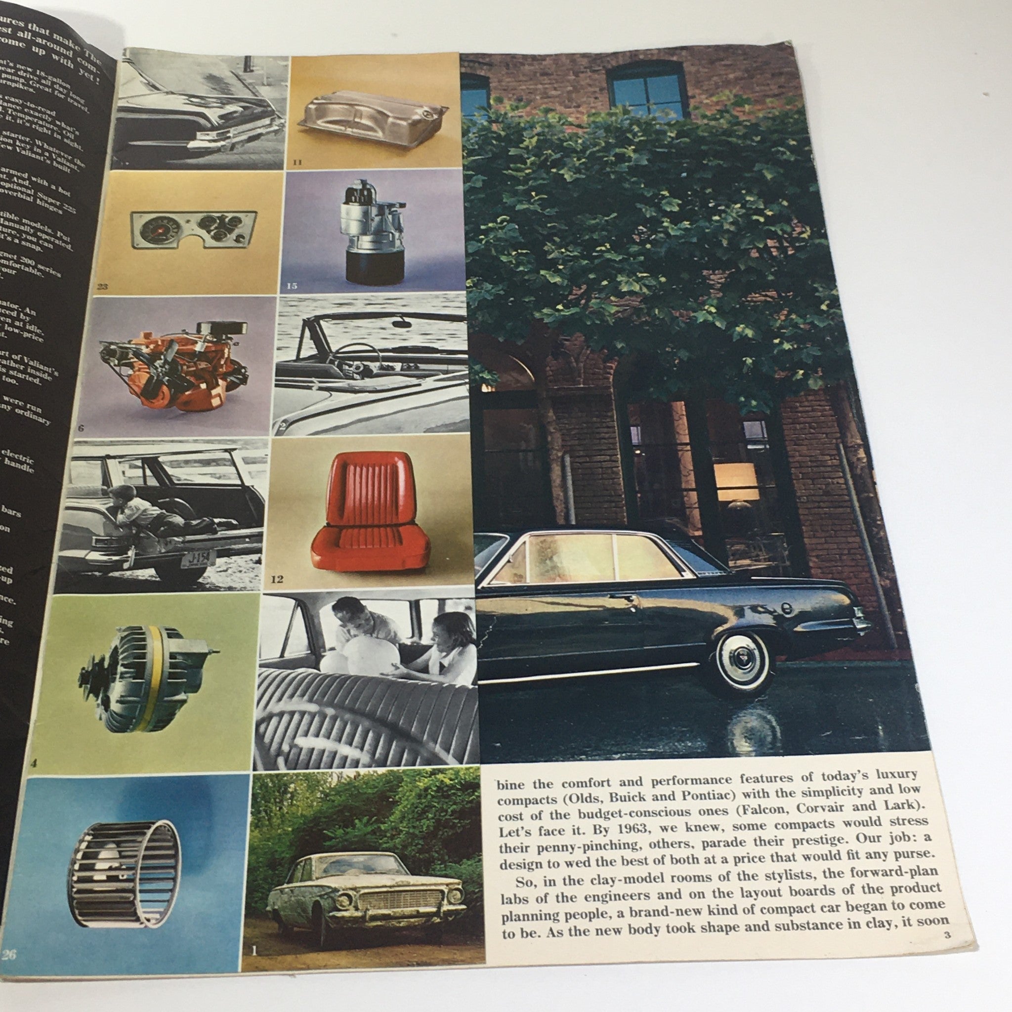 1963 The New Valiant by Chrysler Signet 200 Series 101-HP Car Catalog Brochure