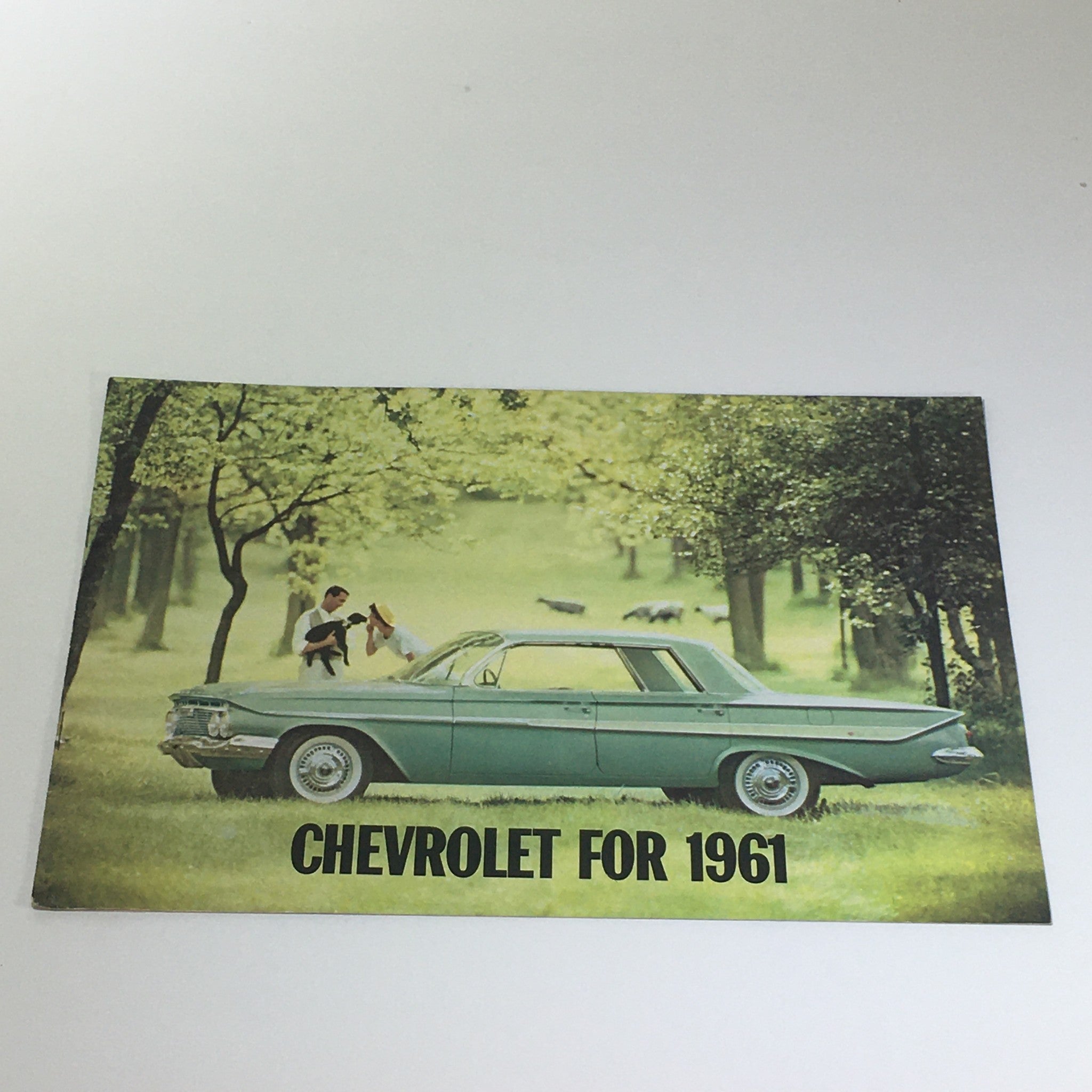 Chevrolet for 1961 Bel Air Series Sport Coupe 4-Door Sedan Car Catalog Brochure