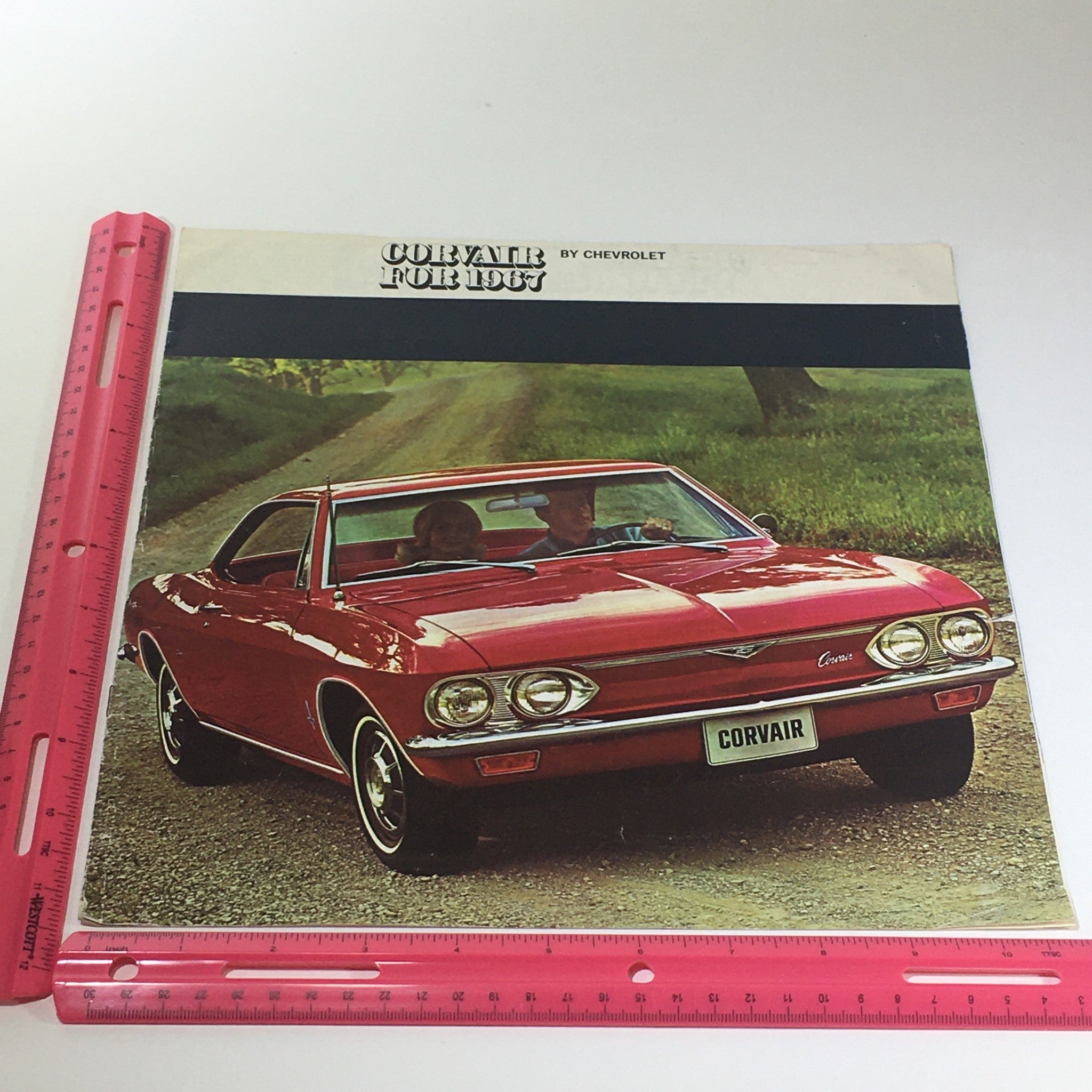 Corvair for 1967 by Chevrolet 2-4 Door Sedan Convertible Car Catalog Brochure