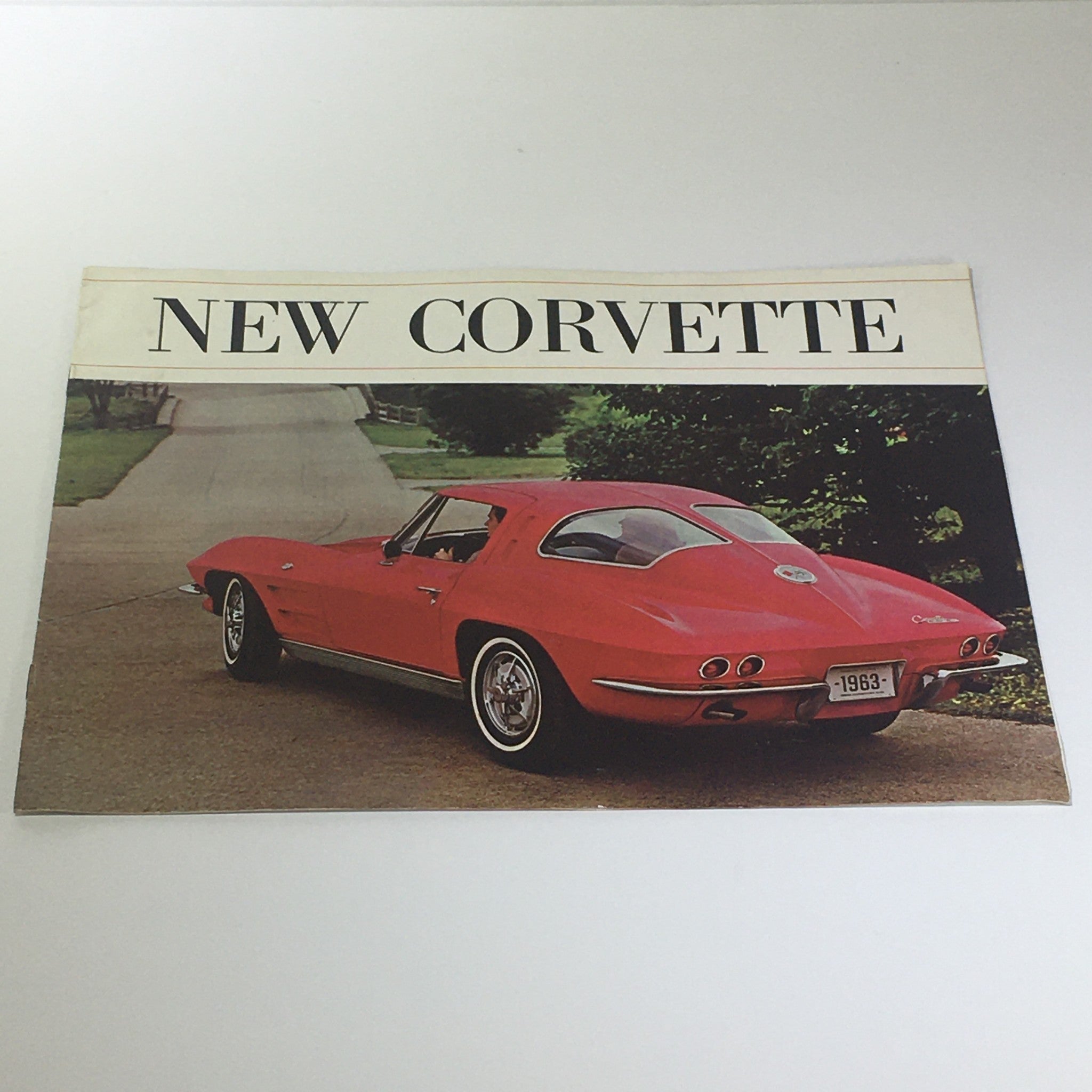 1963 The New Corvette Sting Ray Sport Coupe 12-V Electrical System Car Brochure