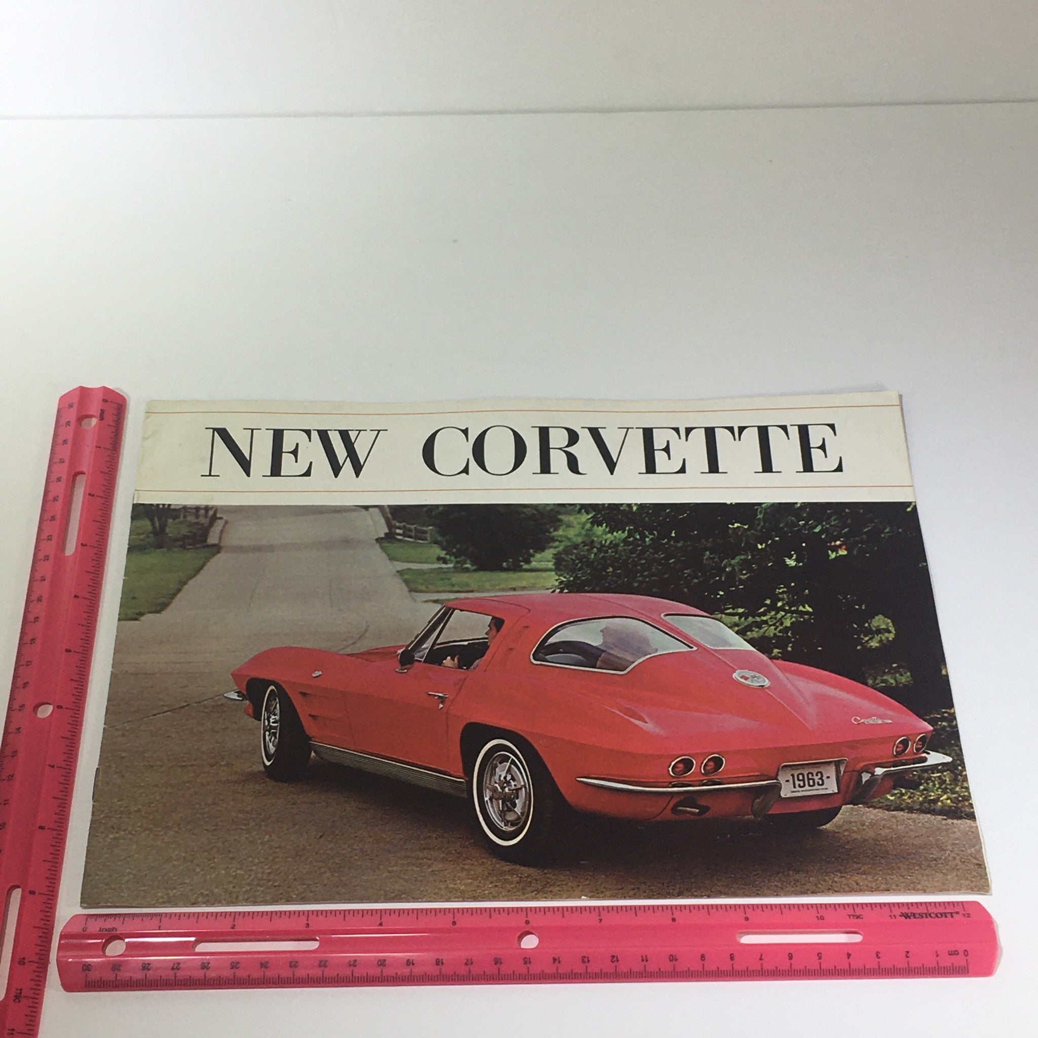 1963 The New Corvette Sting Ray Sport Coupe 12-V Electrical System Car Brochure