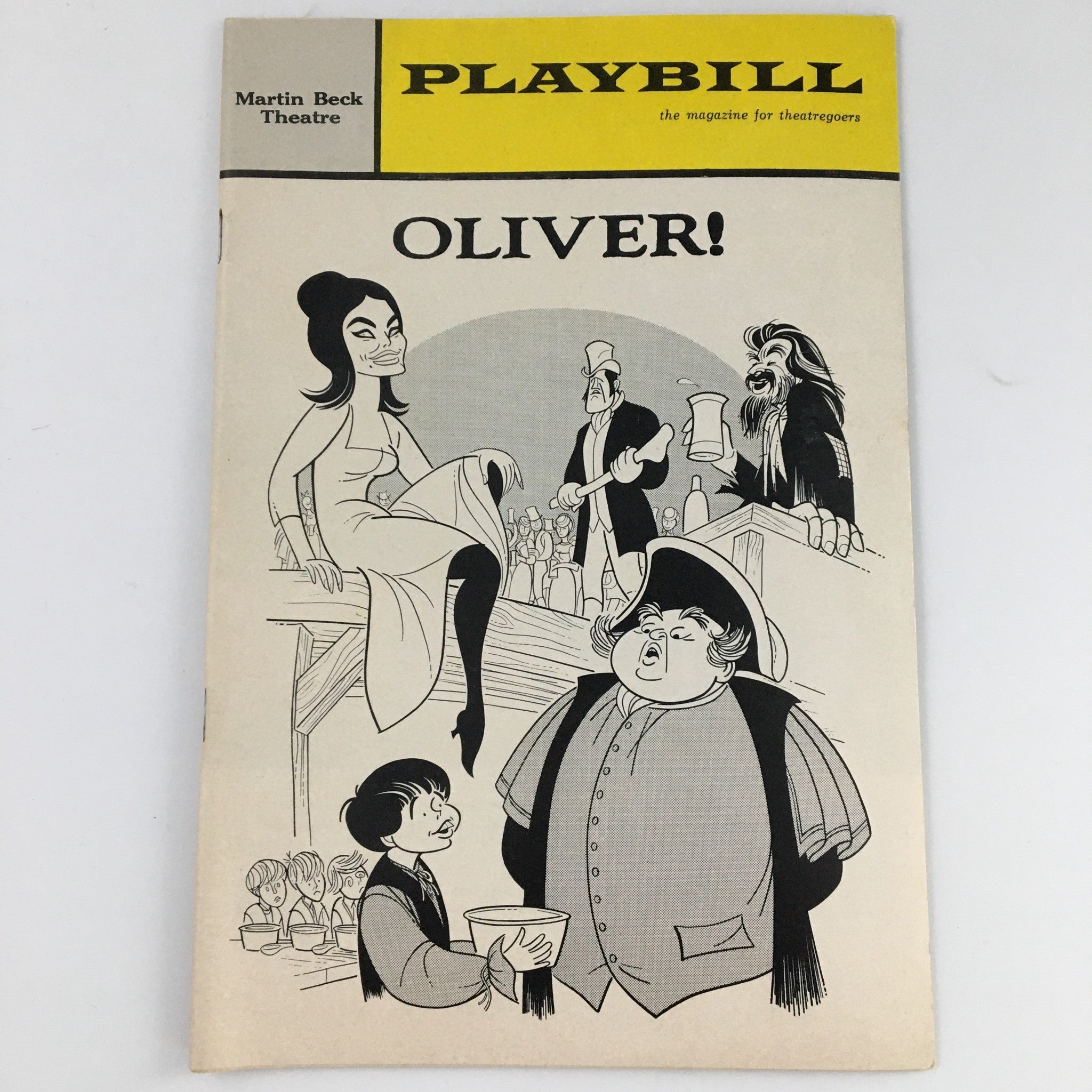 1965 Playbill Martin Beck Theatre 'Oliver!' Robin Ramsay, Maura K. Wedge