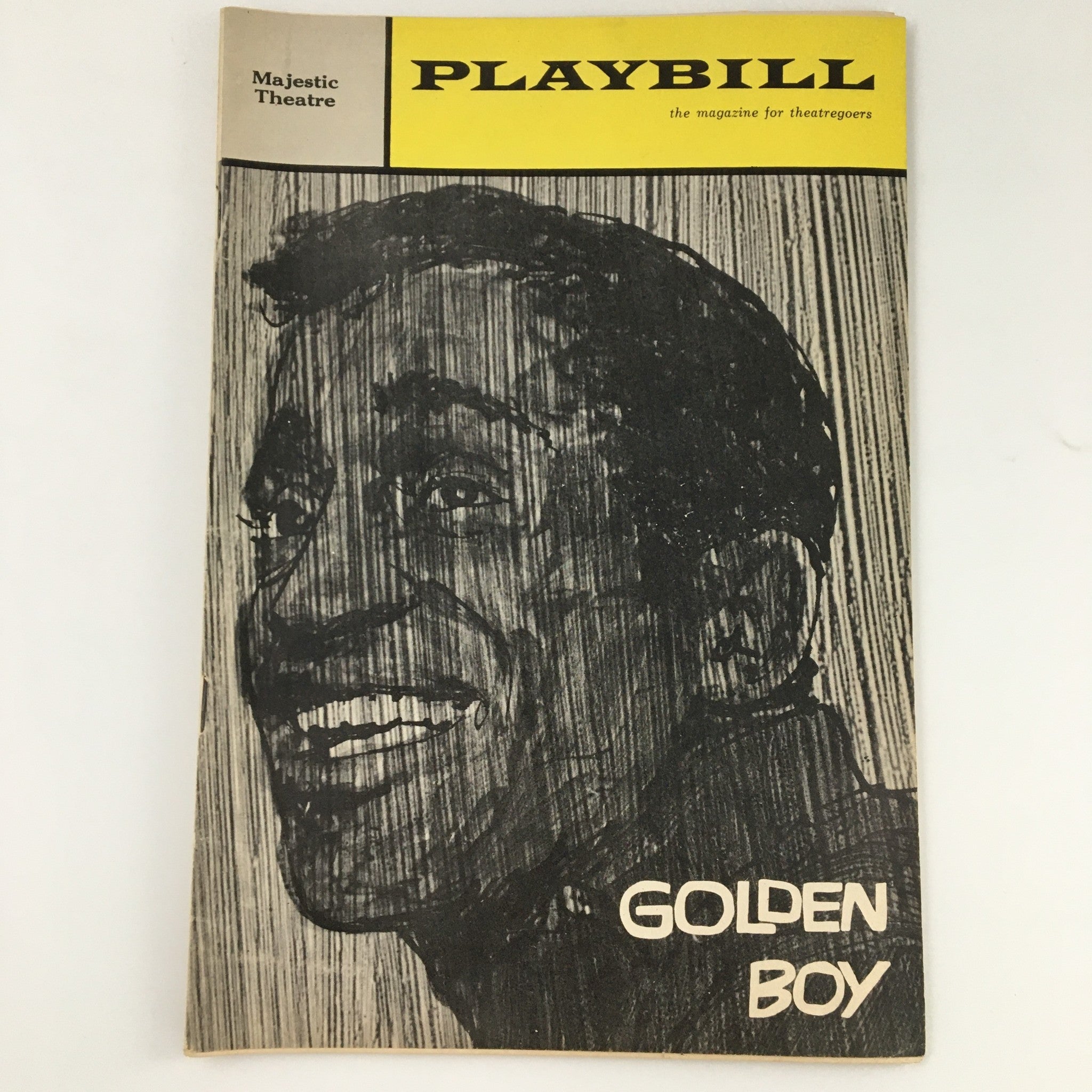 1965 Playbill Majestic Theatre 'Golden Boy' Billie Daniels, Paula Wayne