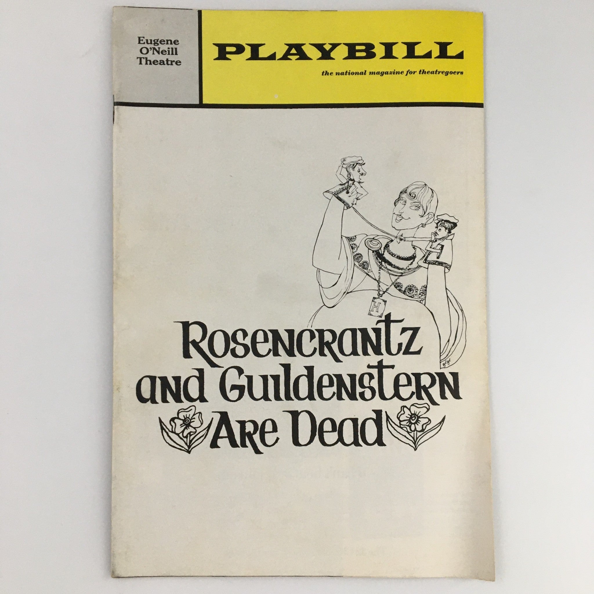 1967 Playbill Eugene O'Neill Theatre 'Rosencrantz and Guildenstern are Dead'