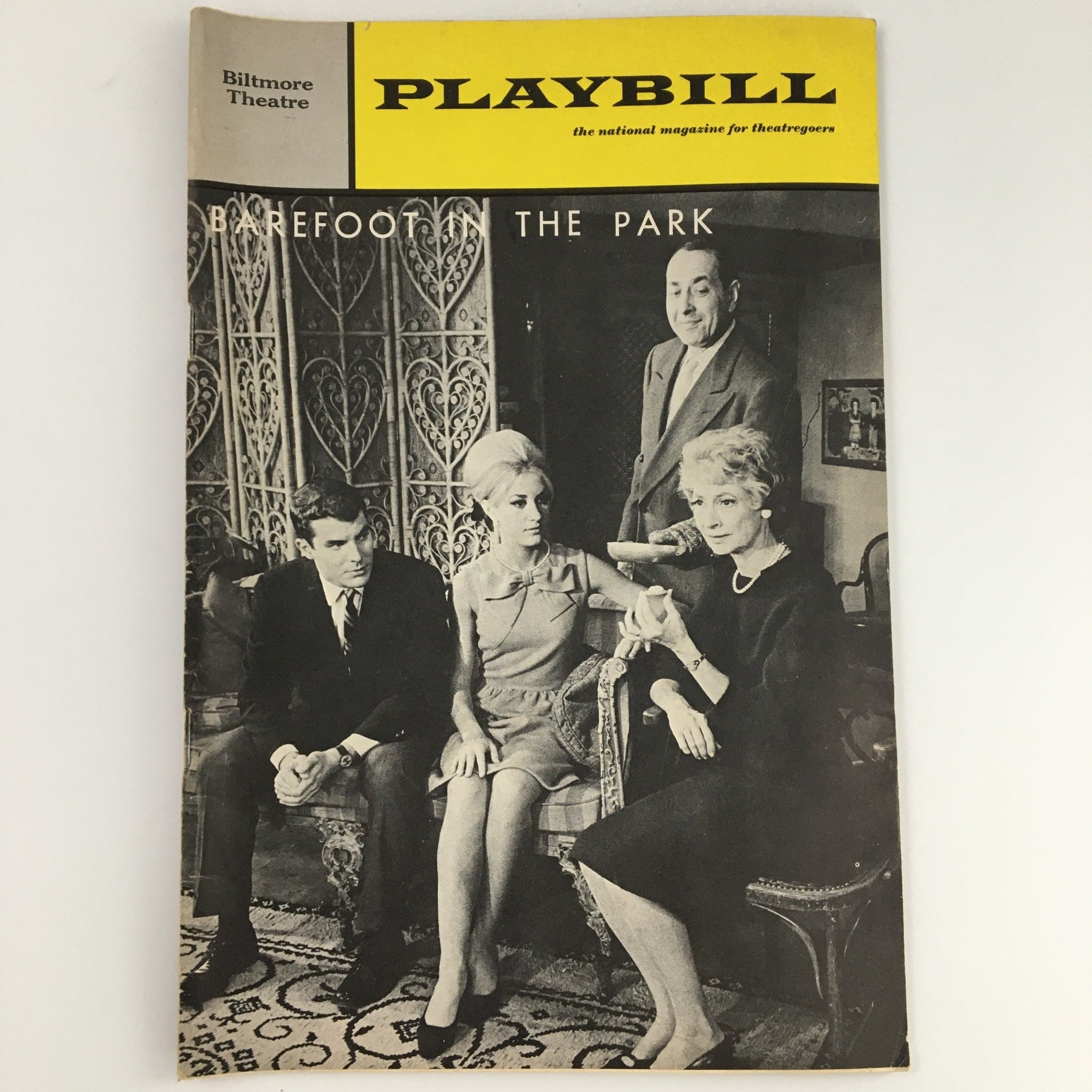 1967 Playbill Biltmore Theatre 'Barefoot in the Park' Judd Hirsch Joseph Keating