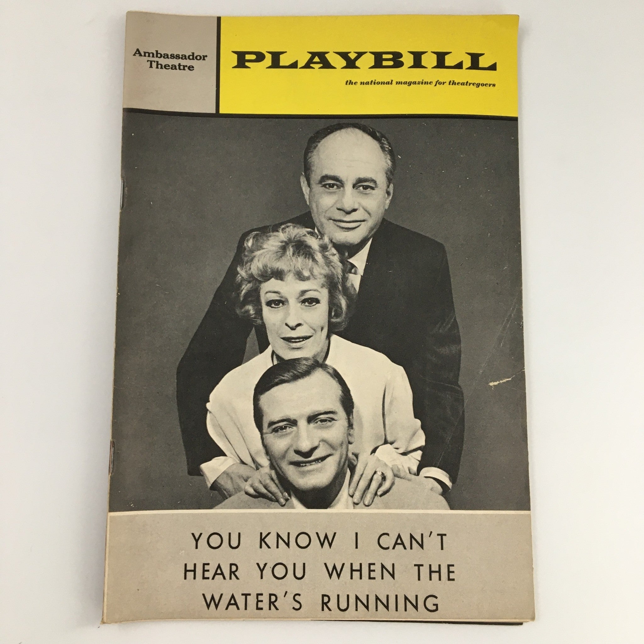 1967 Playbill Ambassador Thtr You Know I Can't Hear You When the Water's Running