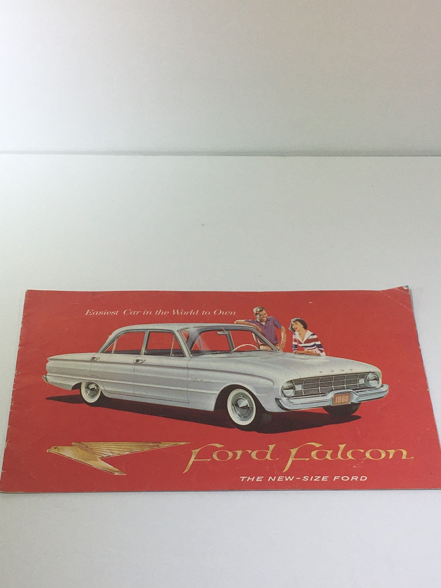 Vintage 1959 Ford-Falcon The New-Size 2-Door Ford 90-HP V-6 Car Catalog Brochure