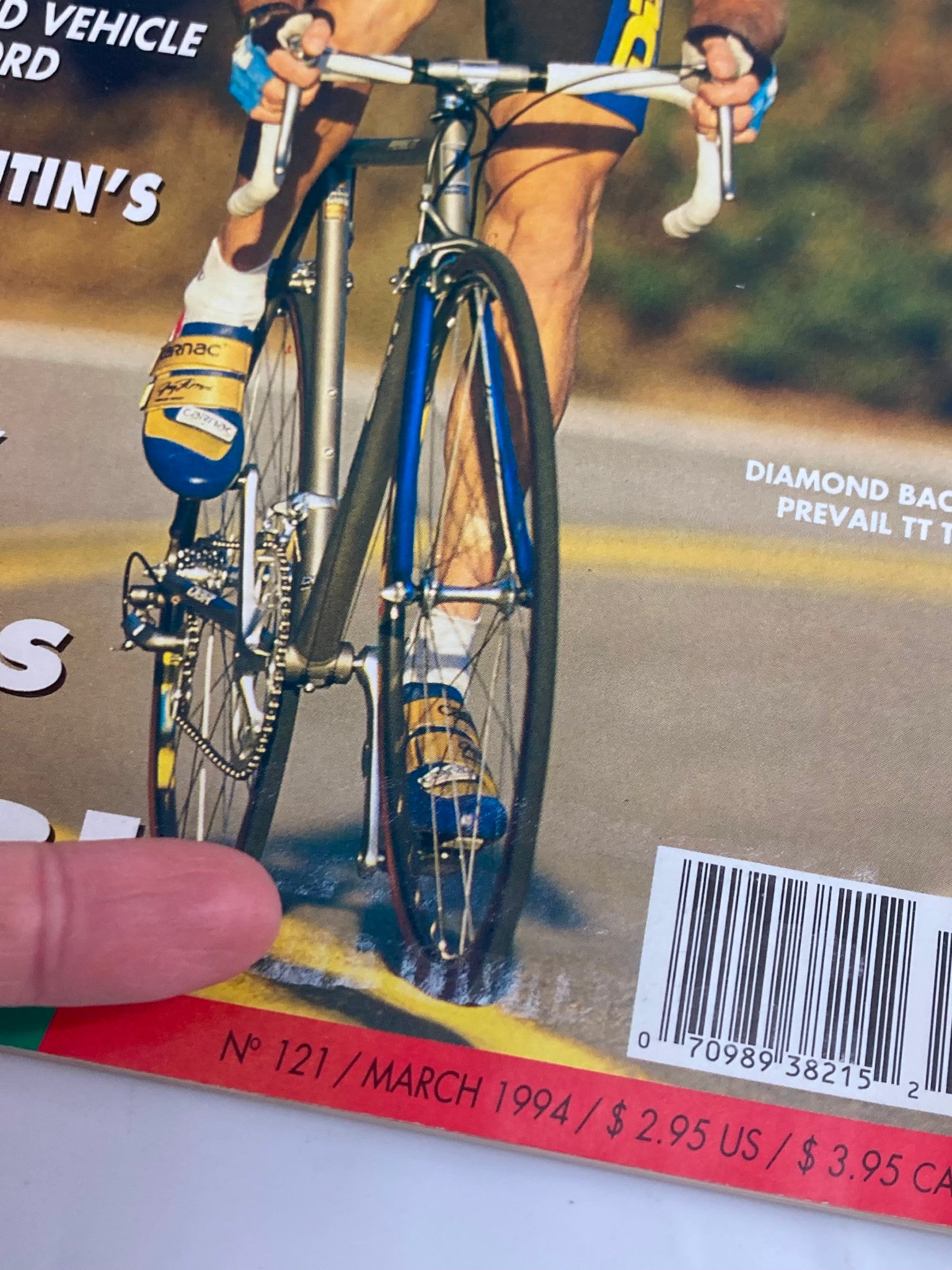 Winning Bicycle Racing Illustrated March 1994 No. 121 Erik Gruenwedel