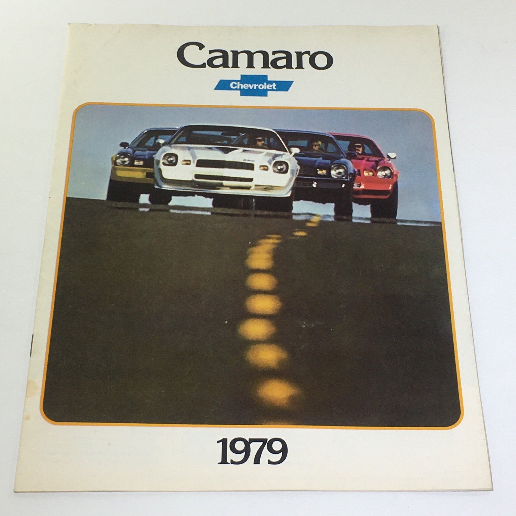 Vintage 1979 Chevrolet Camaro The Hugger 5.0 L 2-Bbl V-8 Car Catalog Brochure