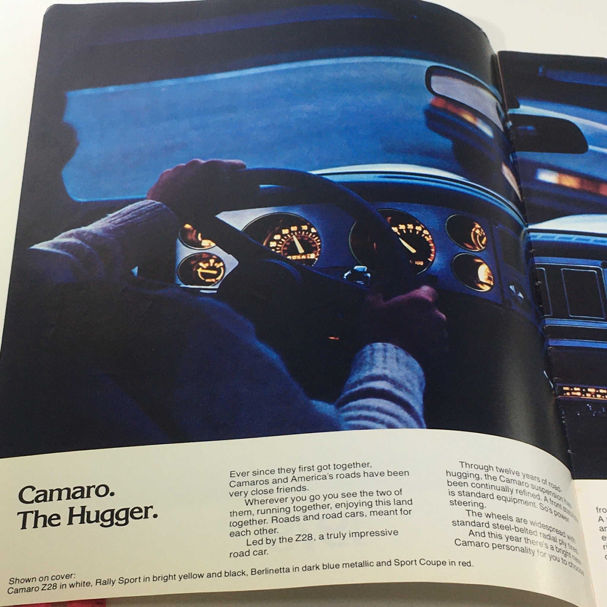 Vintage 1979 Chevrolet Camaro The Hugger 5.0 L 2-Bbl V-8 Car Catalog Brochure