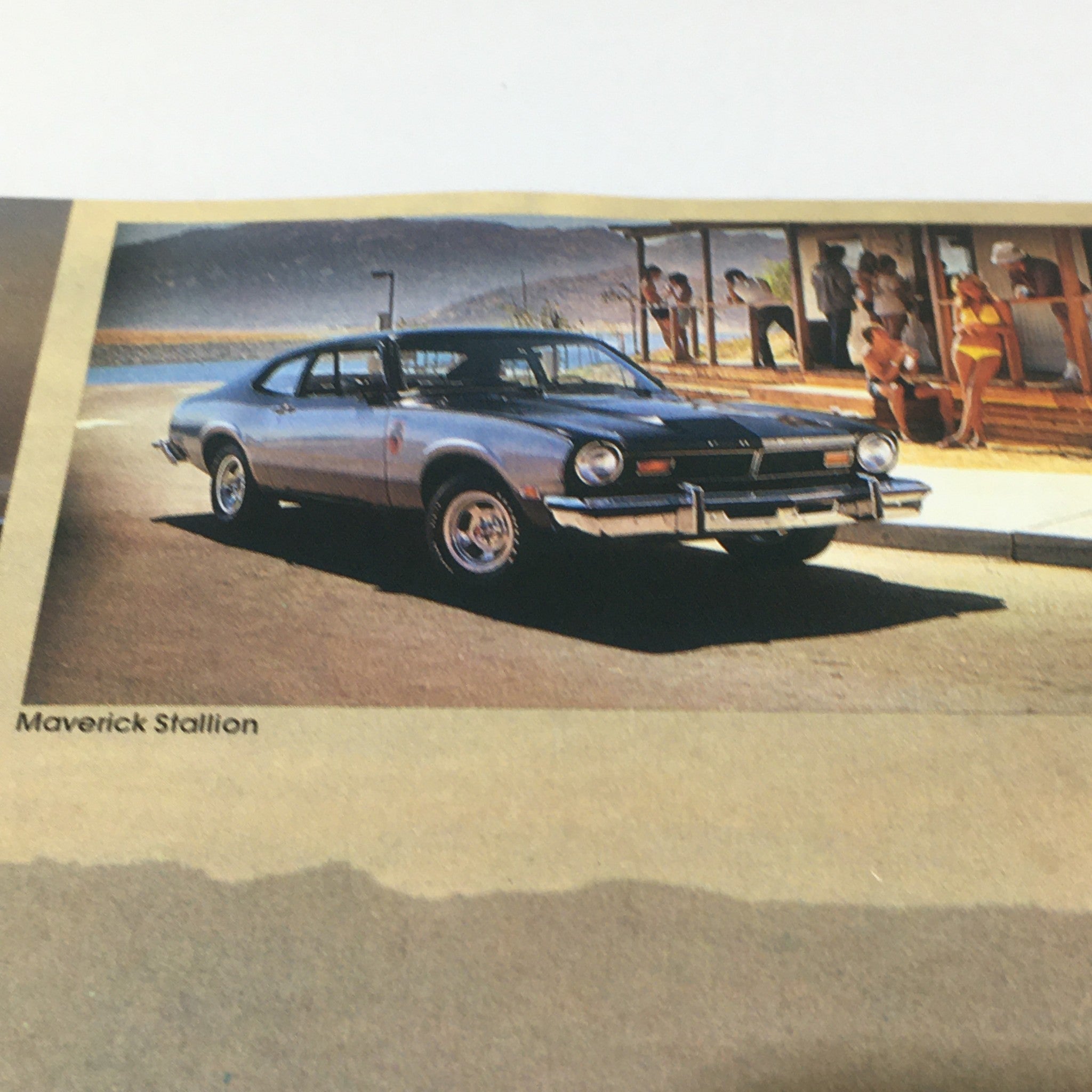 Vintage Free Wheelin' Mustang II MPG 2+2 Stallion-1965 Shelby Cobra Car Brochure